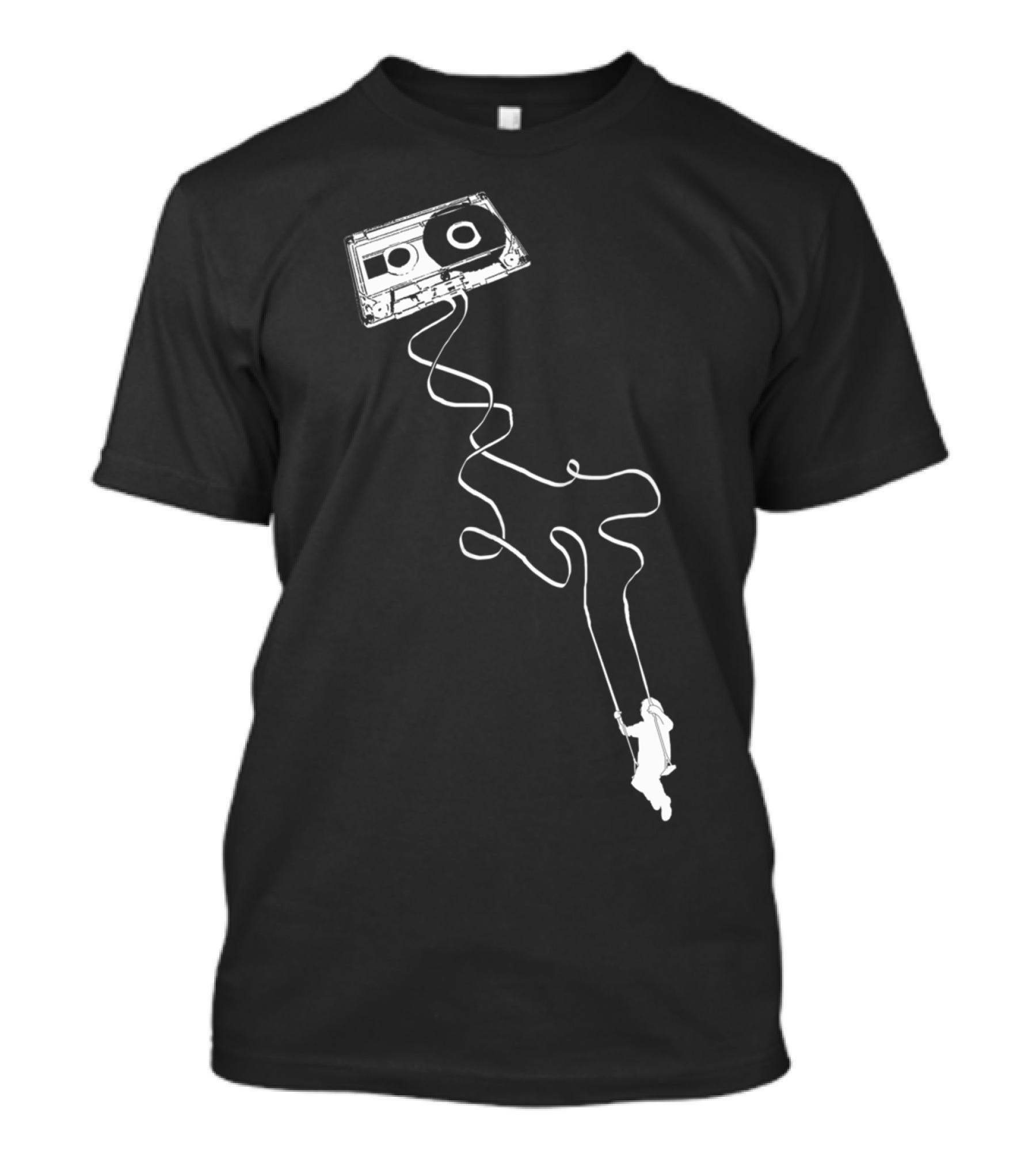 Cassette Swing To The Music T-Shirt