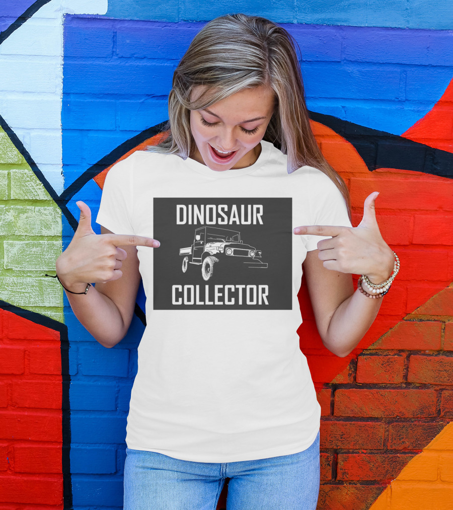 Dinosaur Collector Vintage Truck T-Shirt