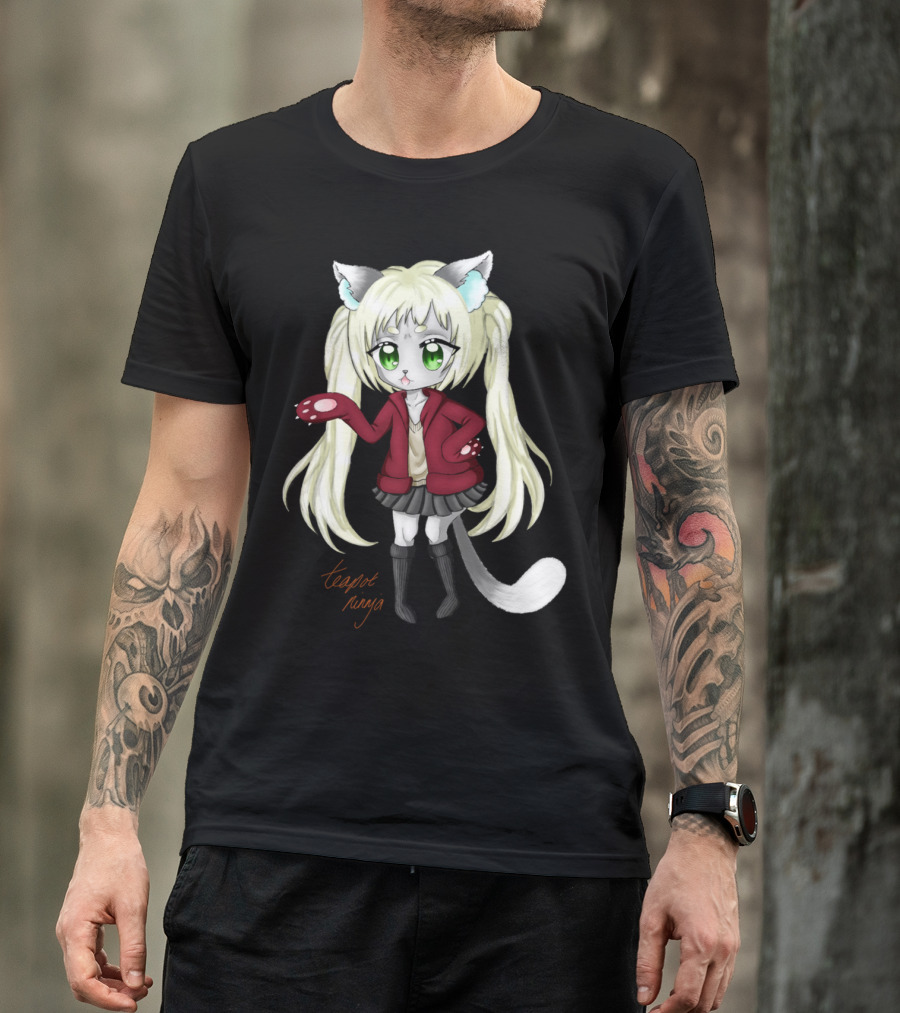 Angel The Cat Girl Teagan Runga T-Shirt
