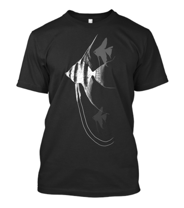 Angelfish Trio Swimming T-Shirt