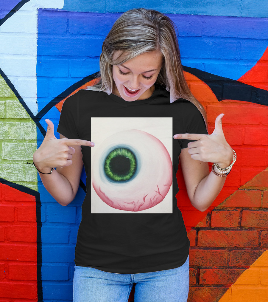 Eye For An Eye Realistic Green Eyeball T-Shirt