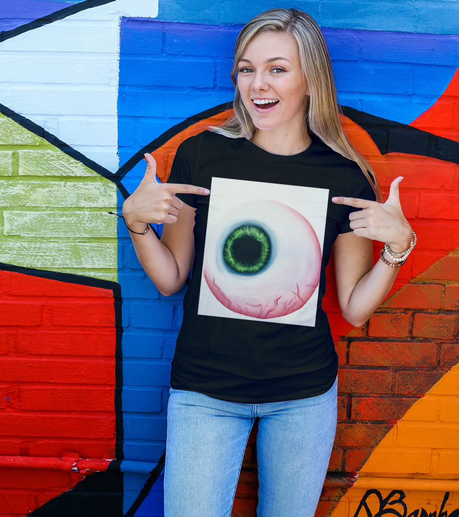 Eye For An Eye Realistic Green Eyeball T-Shirt
