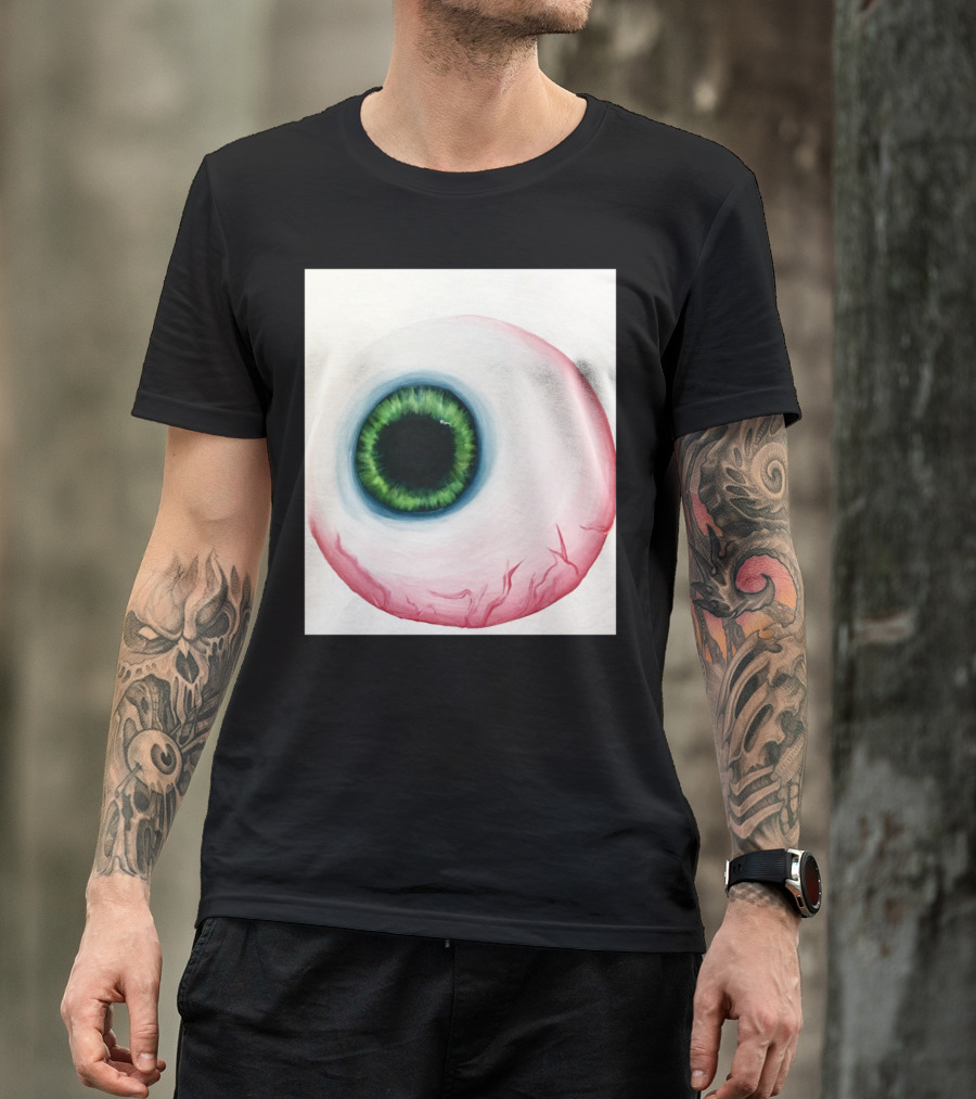 Eye For An Eye Realistic Green Eyeball T-Shirt