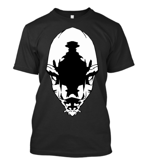 Foreigner Rorschach-Inspired Inkblot Mask T-Shirt