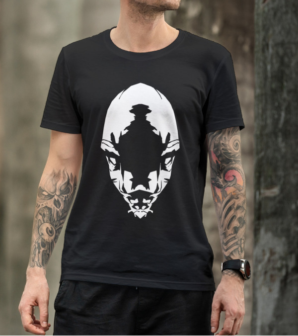 Foreigner Rorschach-Inspired Inkblot Mask T-Shirt