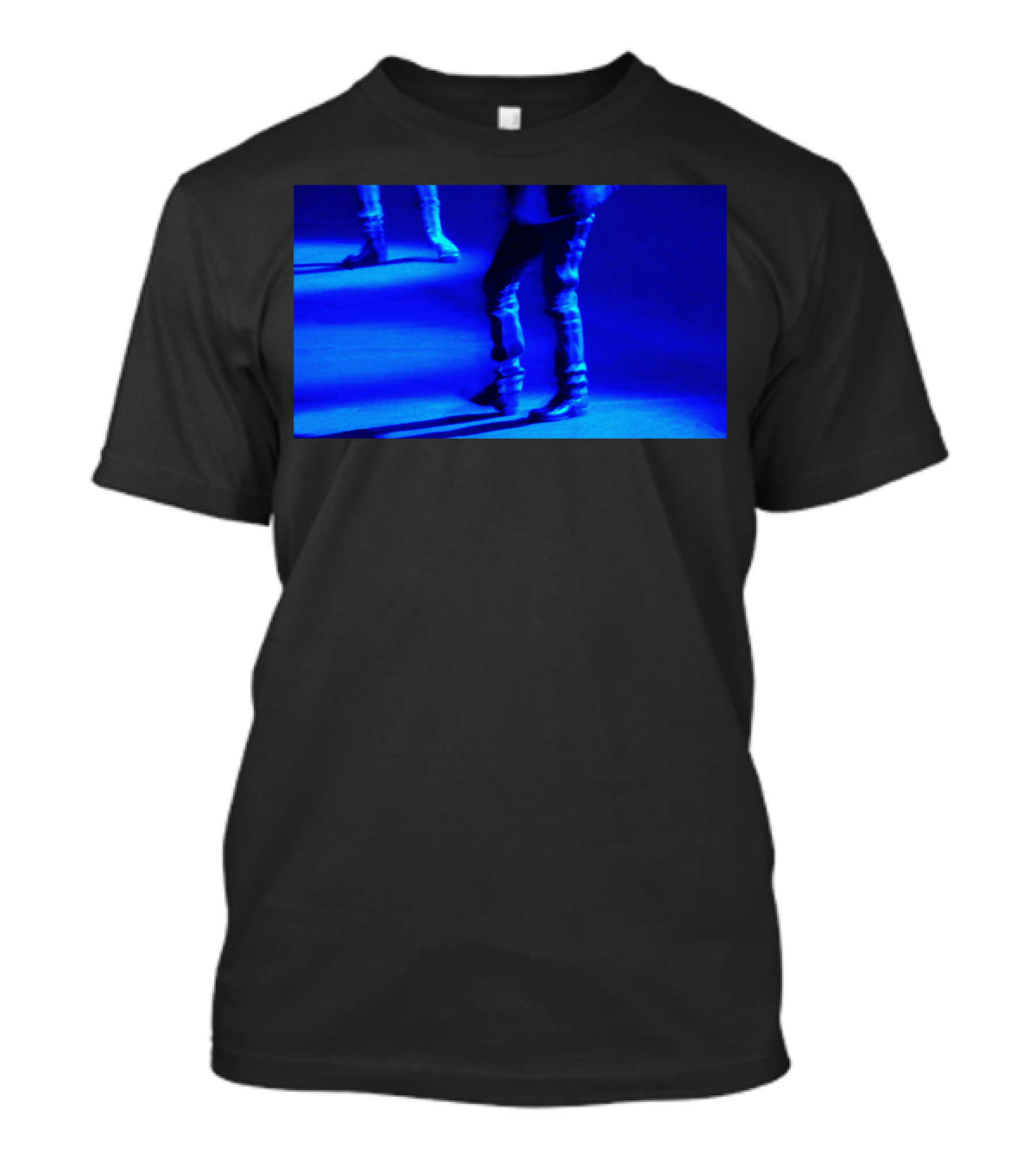 Blue Tap Dance Fine Movement Performance Scene T-Shirt