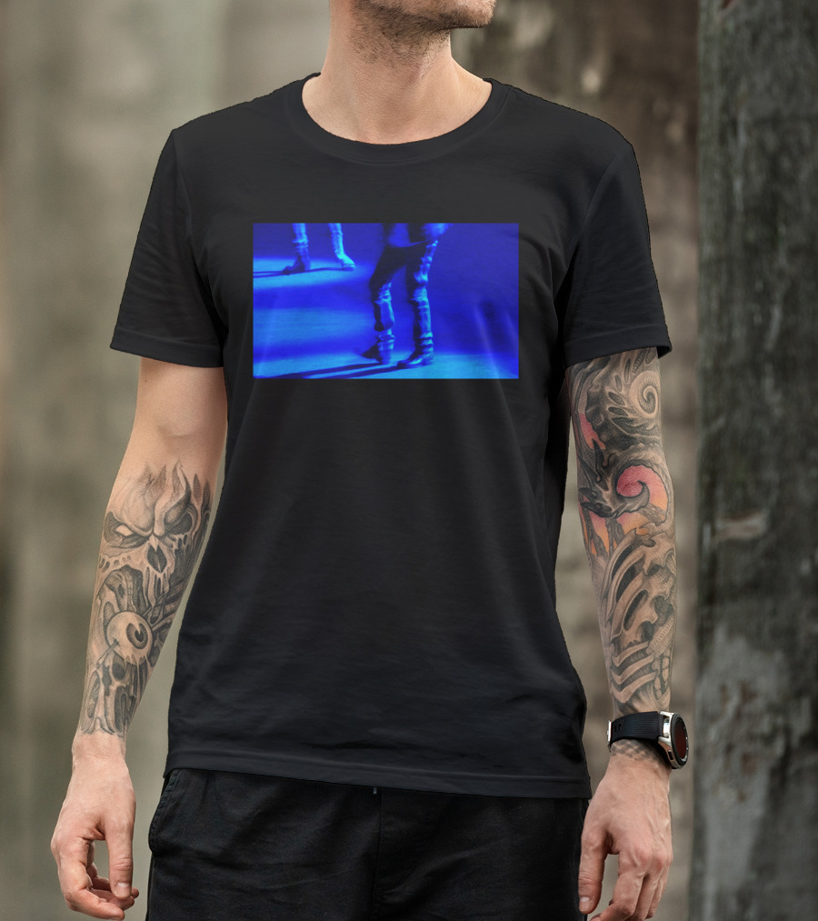Blue Tap Dance Fine Movement Performance Scene T-Shirt