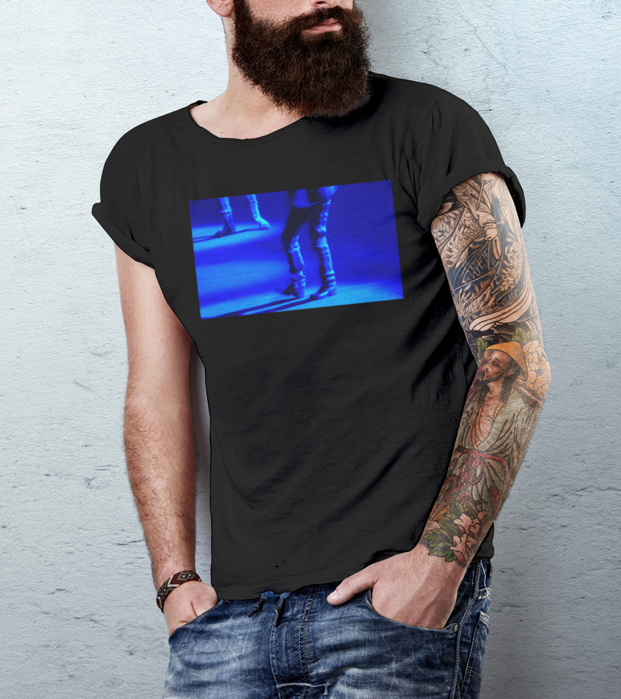 Blue Tap Dance Fine Movement Performance Scene T-Shirt