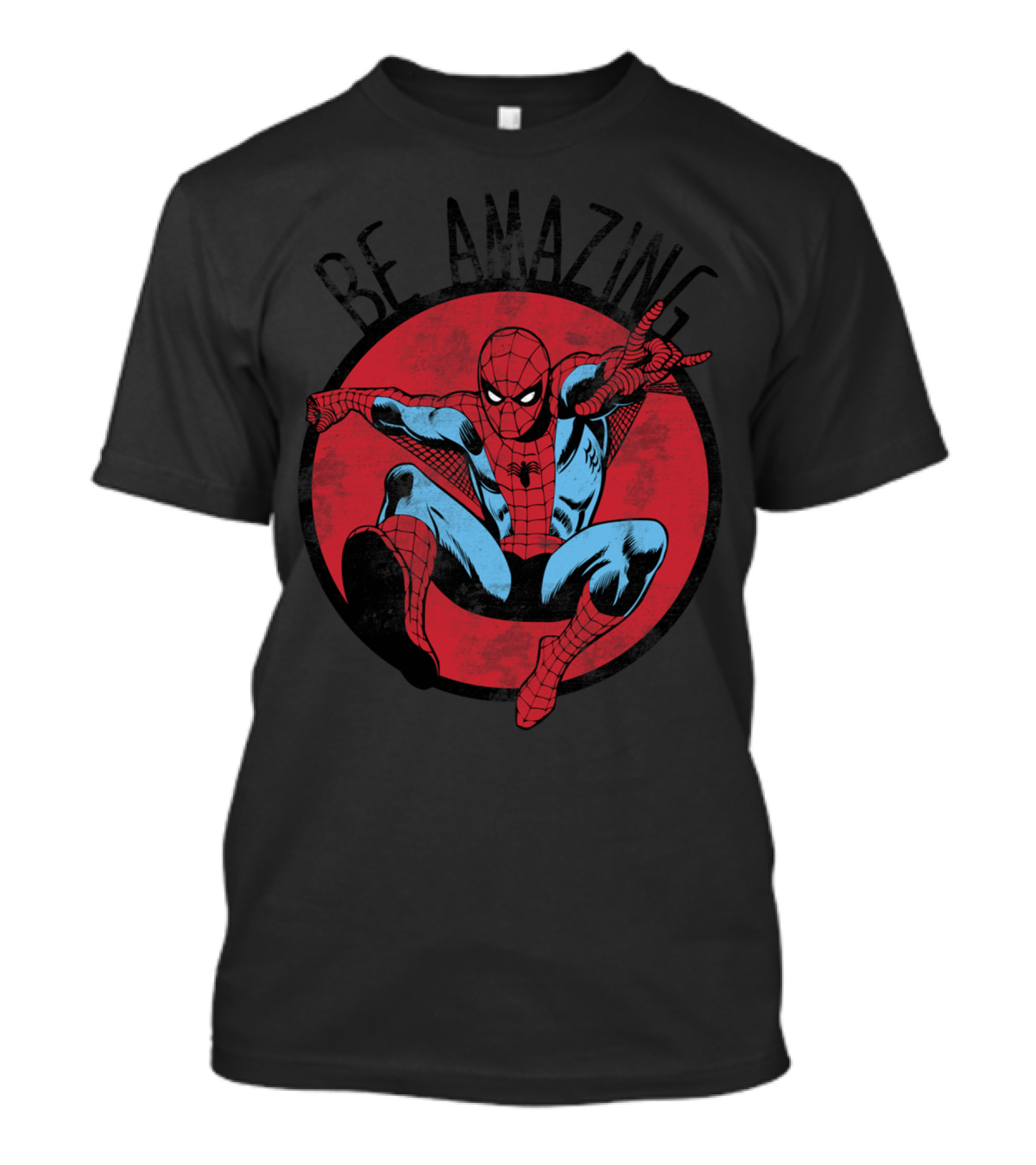 Be Amazing Spider-Man Retro Comic T-Shirt