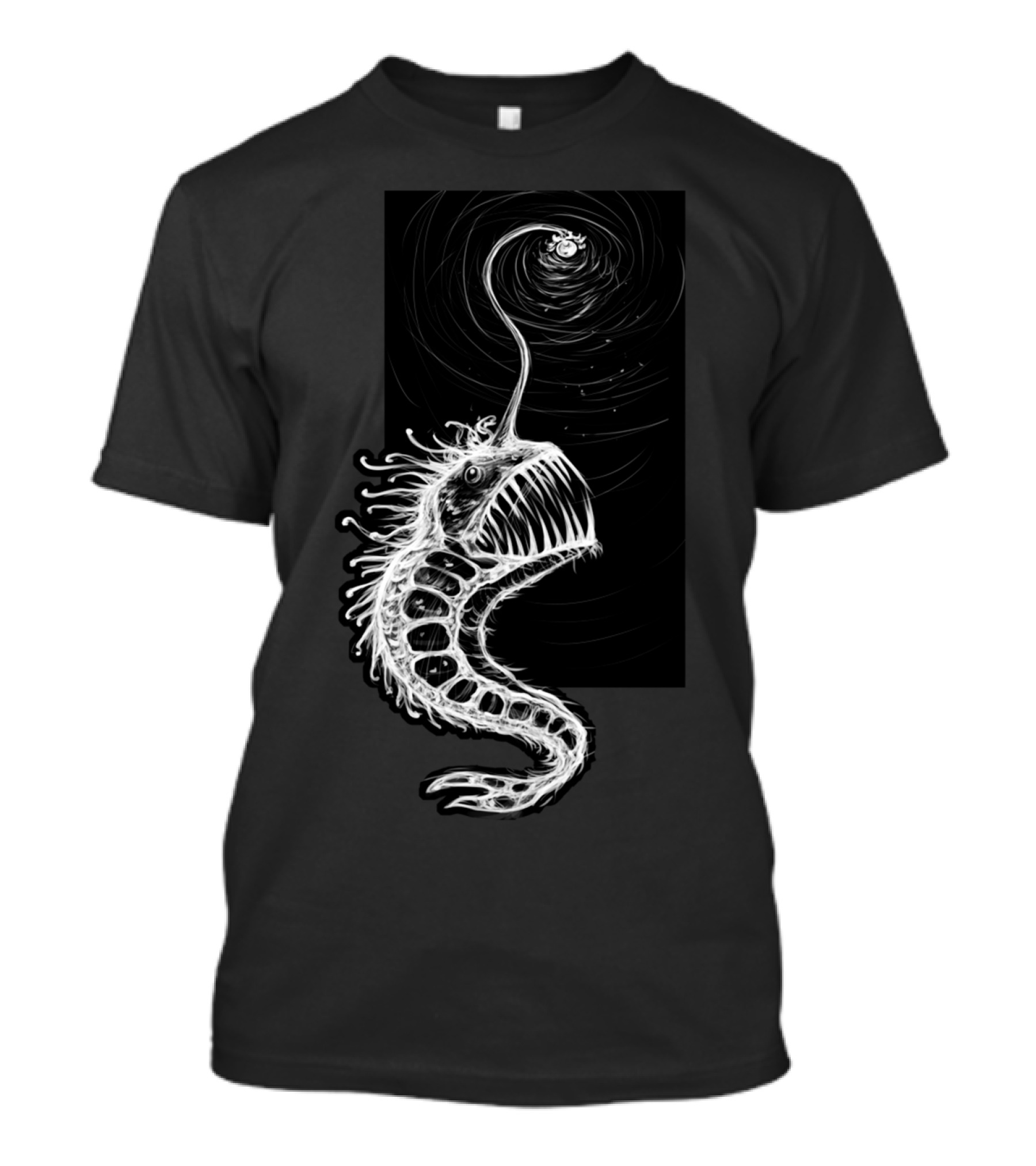Angler Fish Deep Sea Glow Phosphorescent Creature T-Shirt