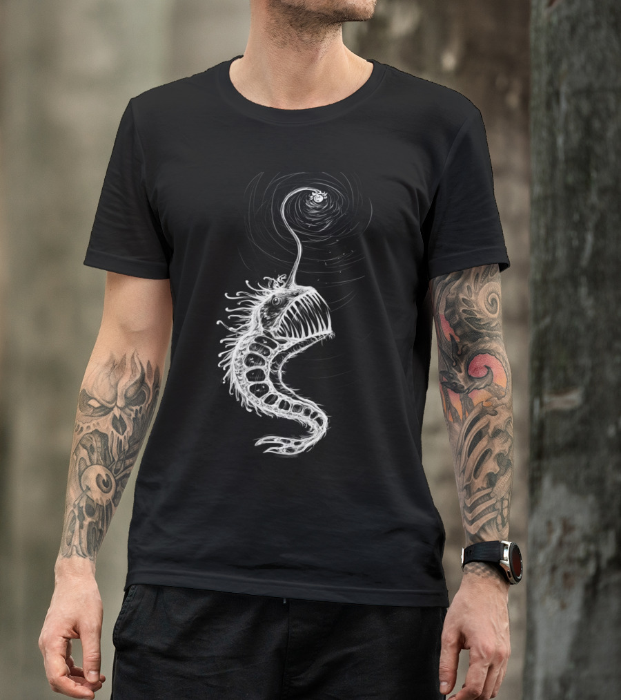 Angler Fish Deep Sea Glow Phosphorescent Creature T-Shirt