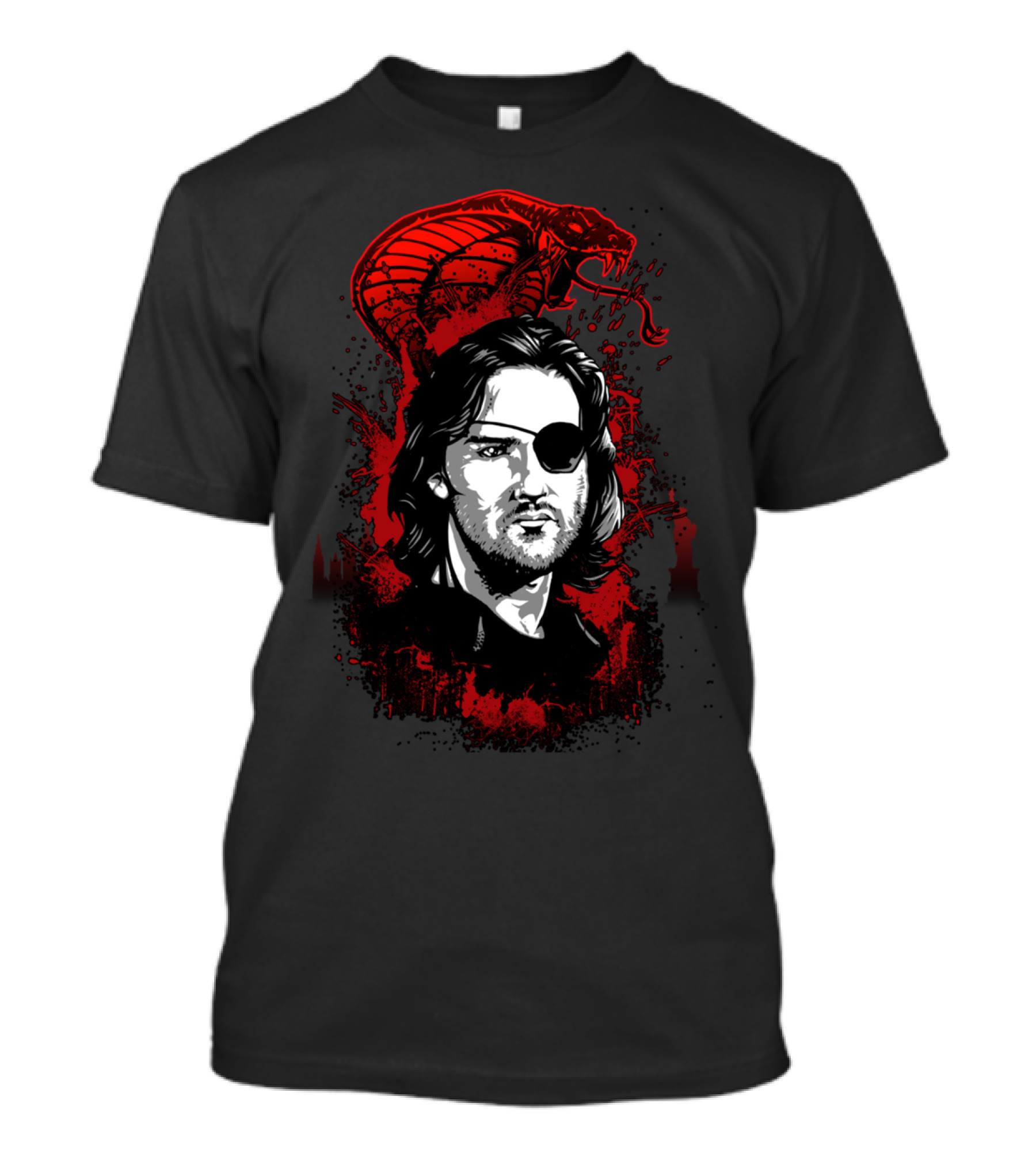 Call Me Snake Plissken Escape From New York Cobra Eye Patch T-Shirt