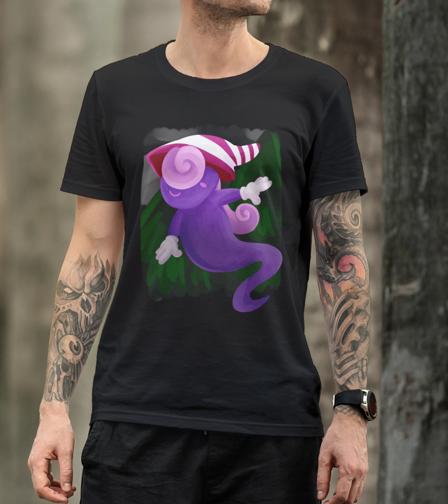 Vivian The Shadow Siren Ghostly Character T-Shirt