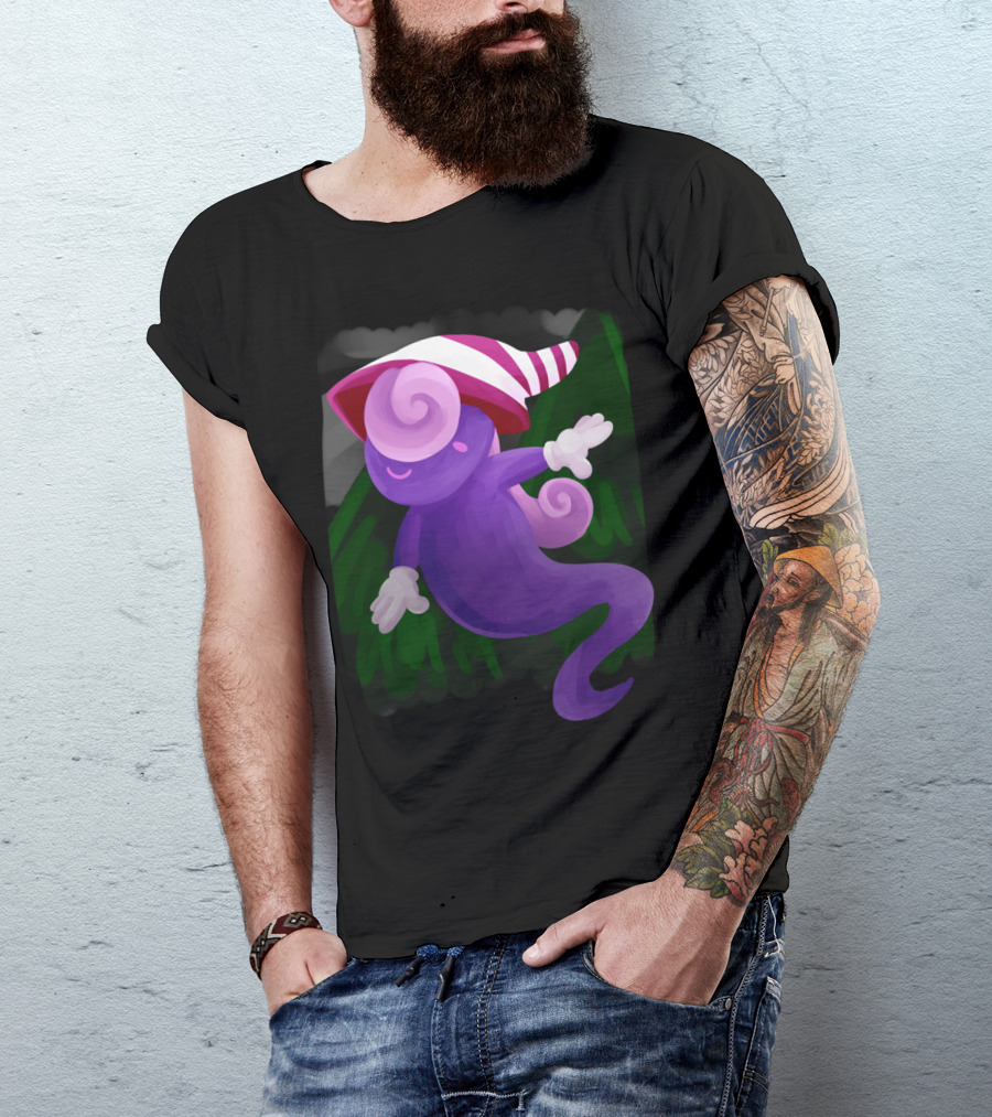 Vivian The Shadow Siren Ghostly Character T-Shirt