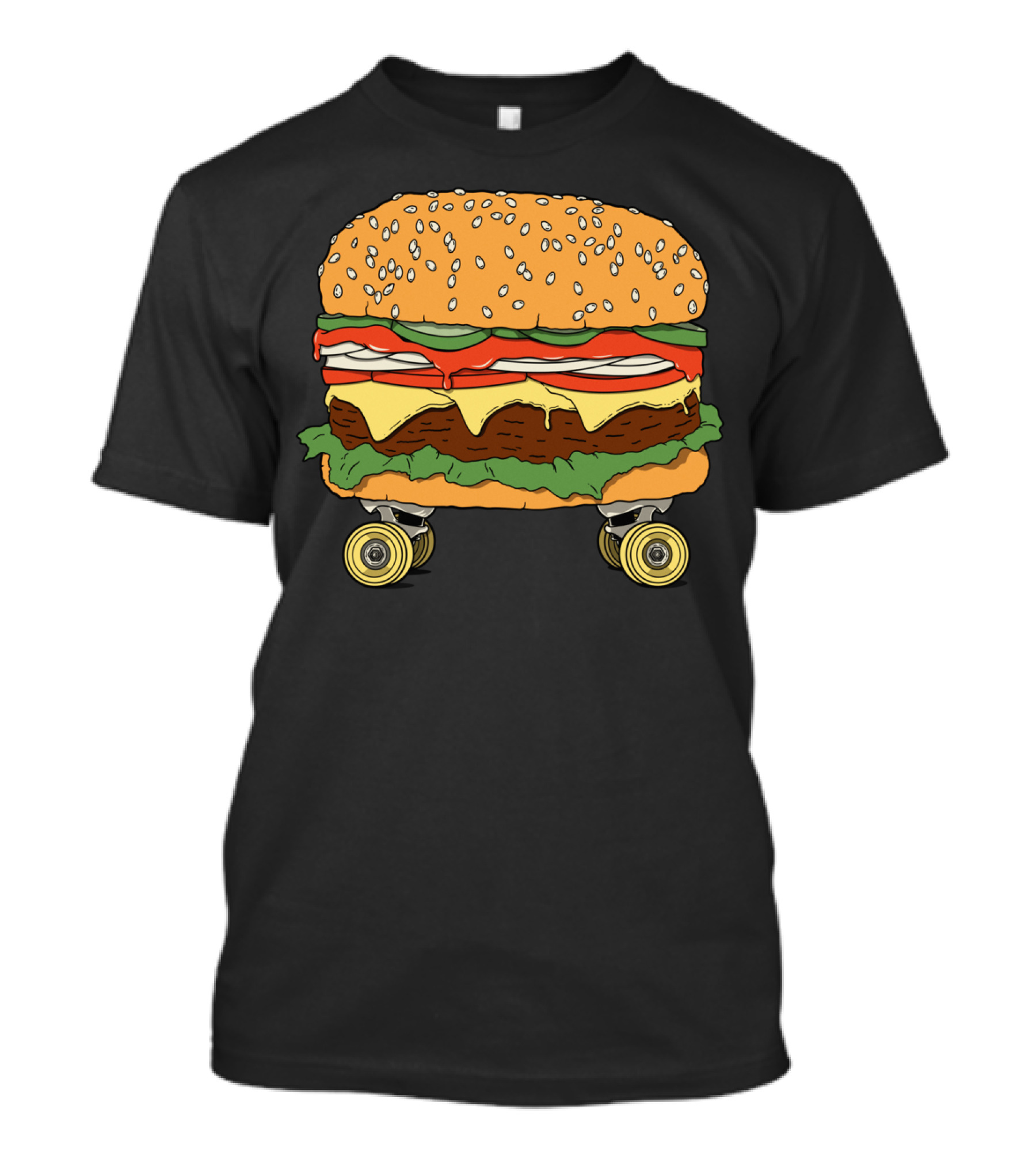 Burger Skateboardoupe T-Shirt