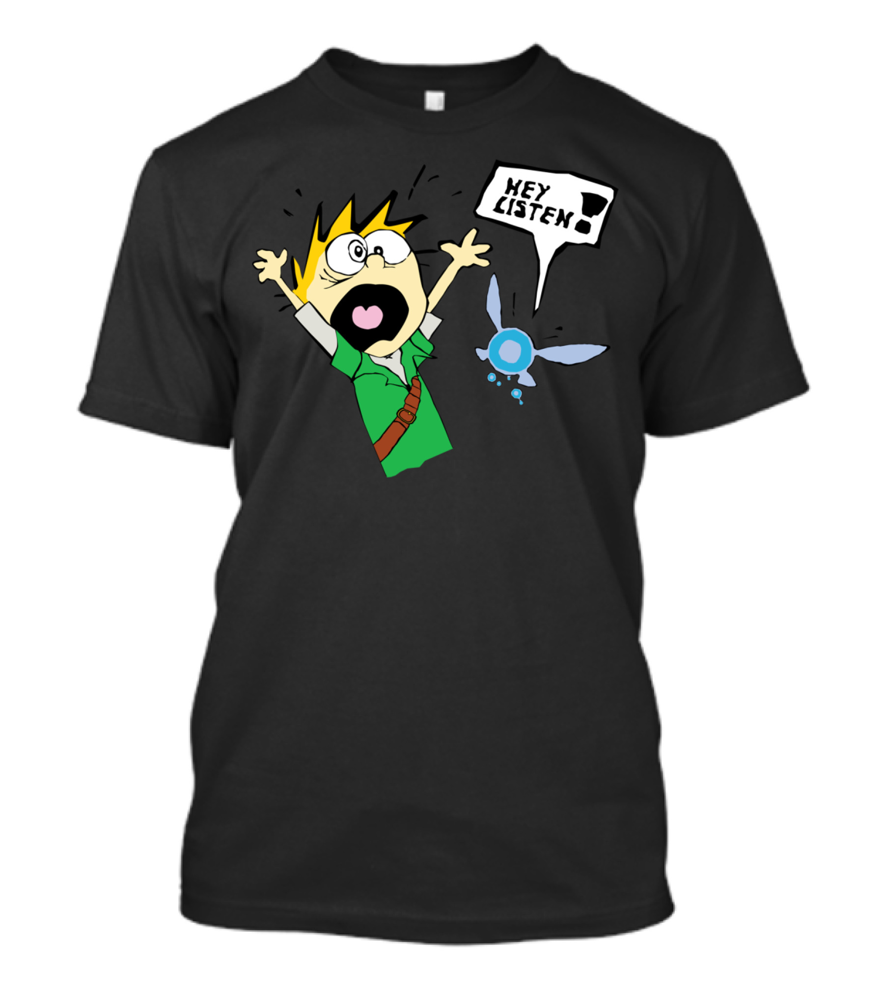 Calvin Timeless Hero Hey Listen Adventure T-Shirt