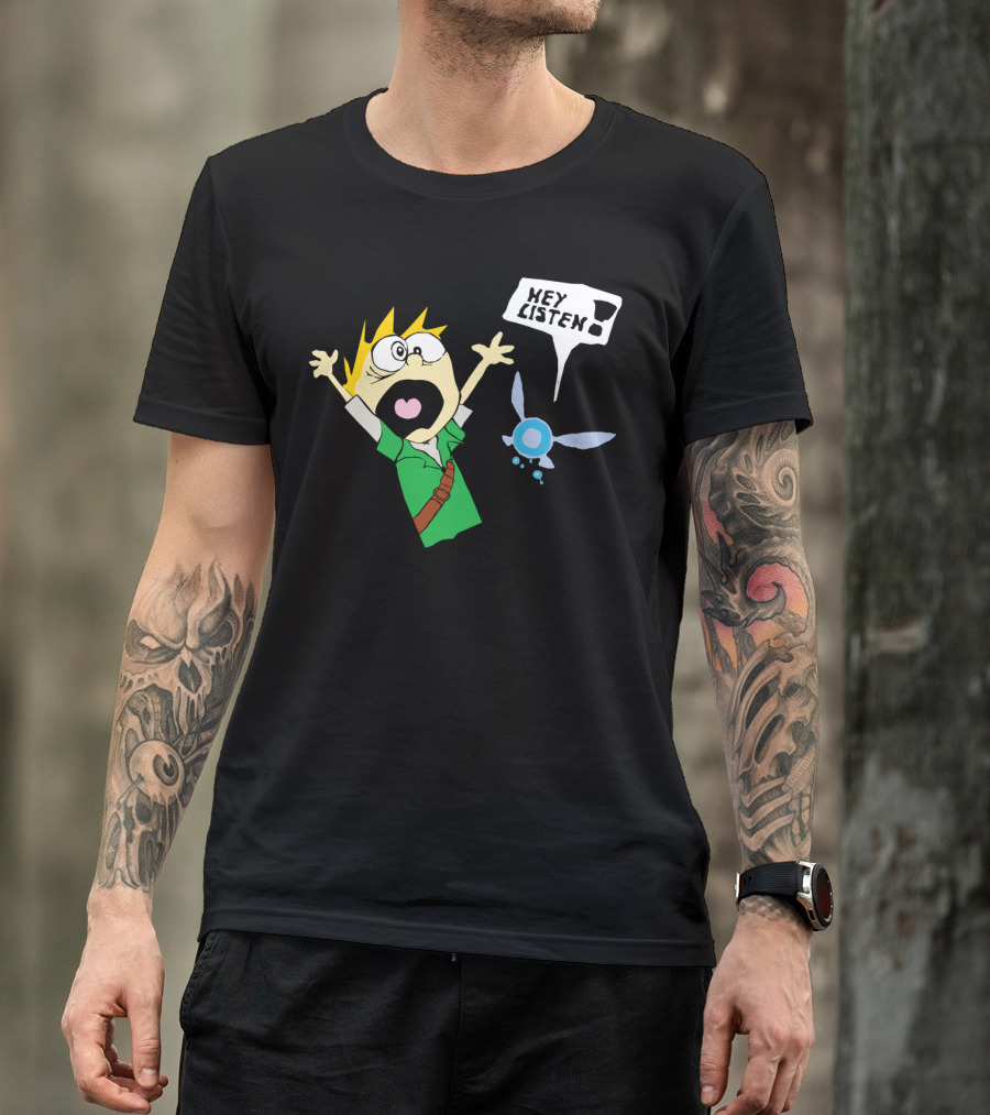 Calvin Timeless Hero Hey Listen Adventure T-Shirt