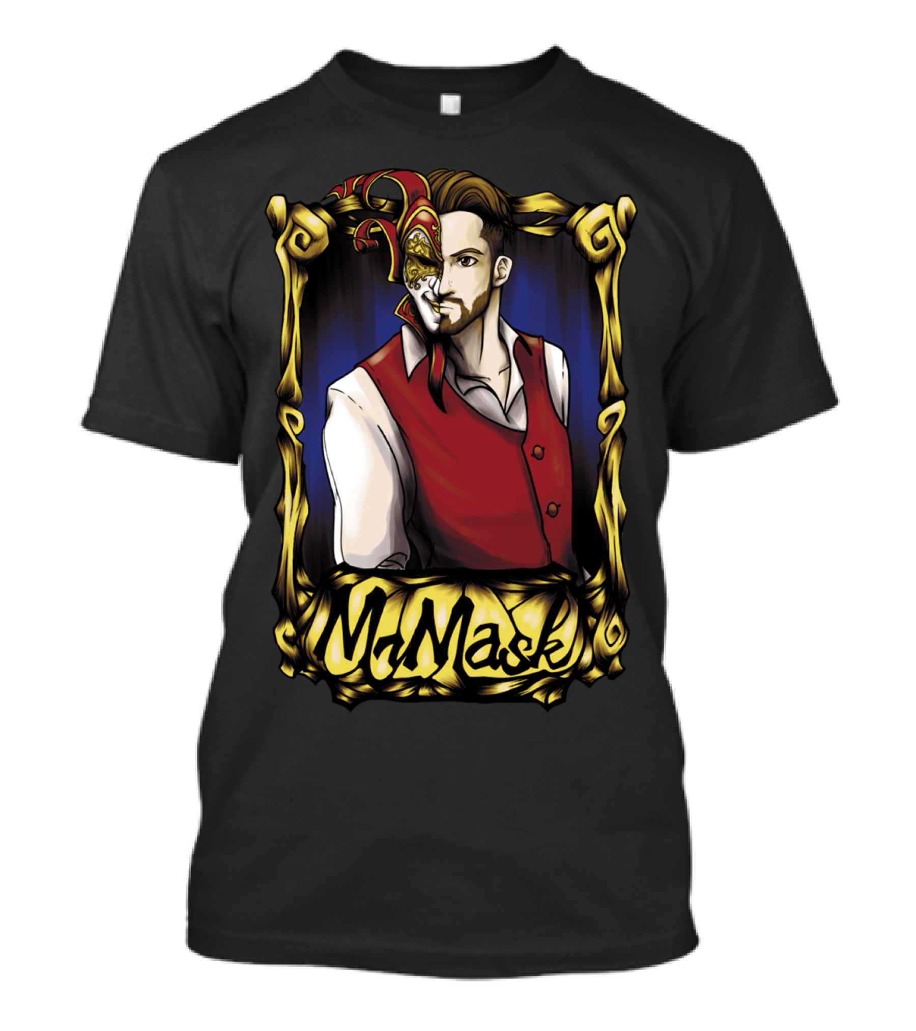 Mr. Mask Man Behind The Mask T-Shirt