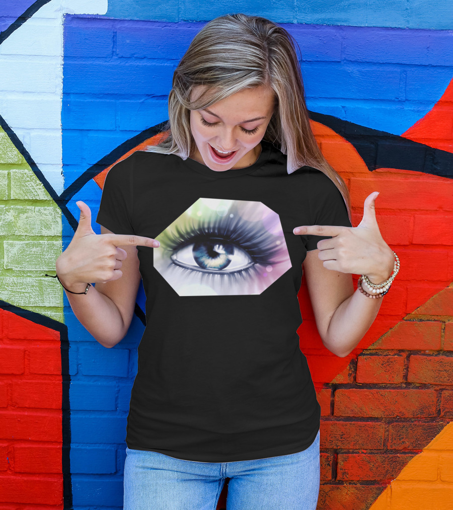 Eye Colorful Hypnotic Prism T-Shirt