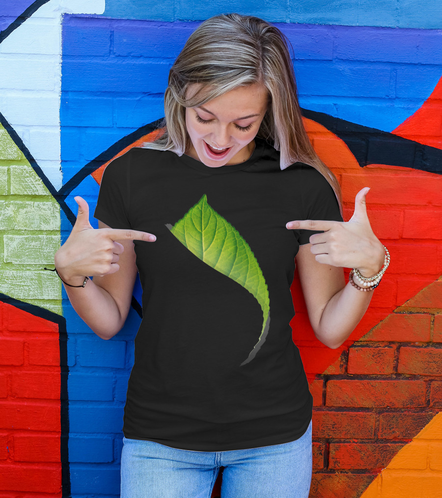 Be Green Vibrant Leaf T-Shirt