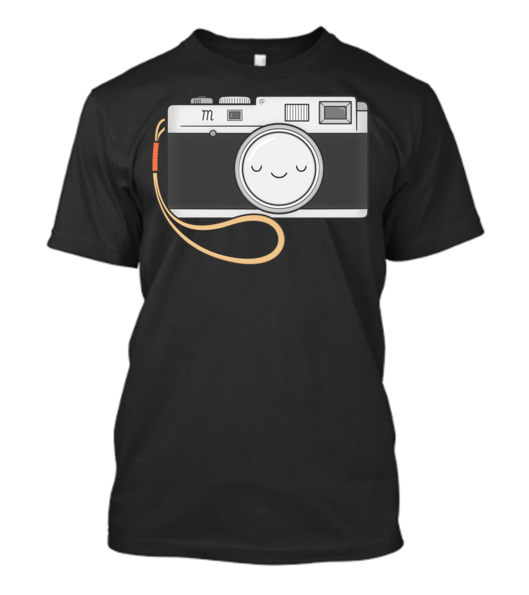 Happy M Camera With Smiling Lens T-Shirt