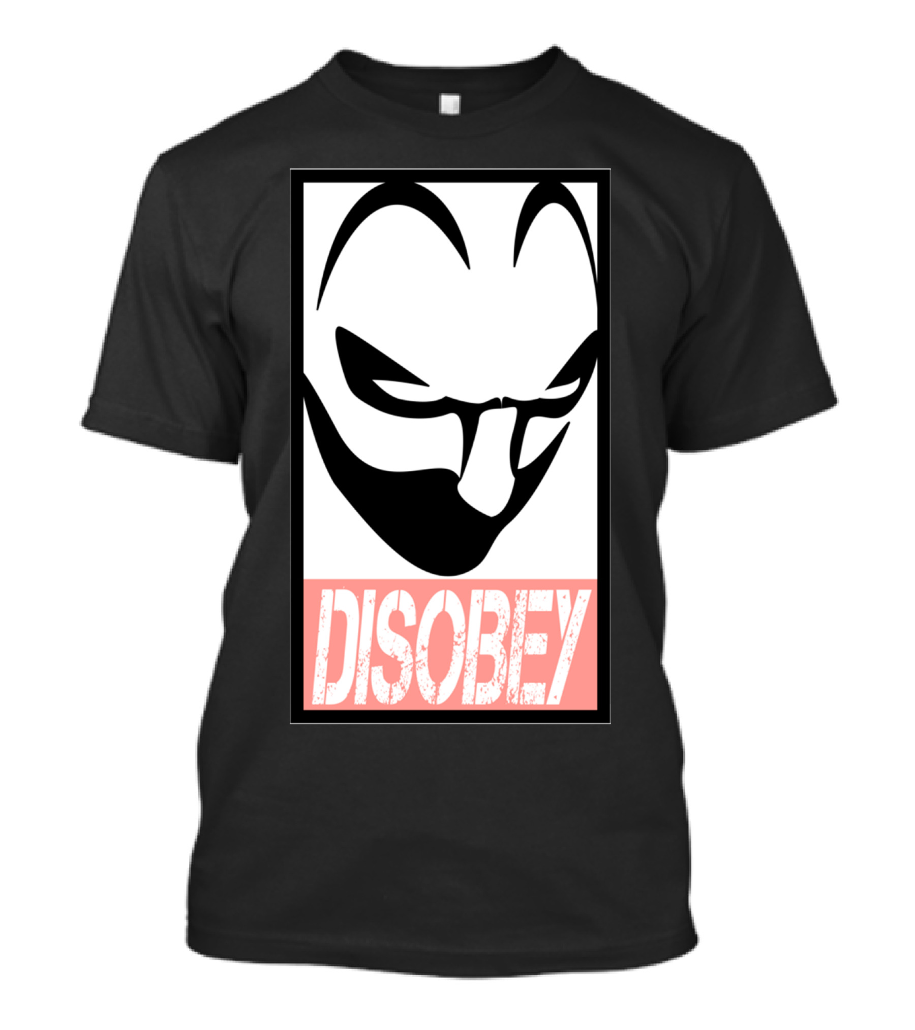 Disobey Anonymous Guy Fawkes Mask T-Shirt