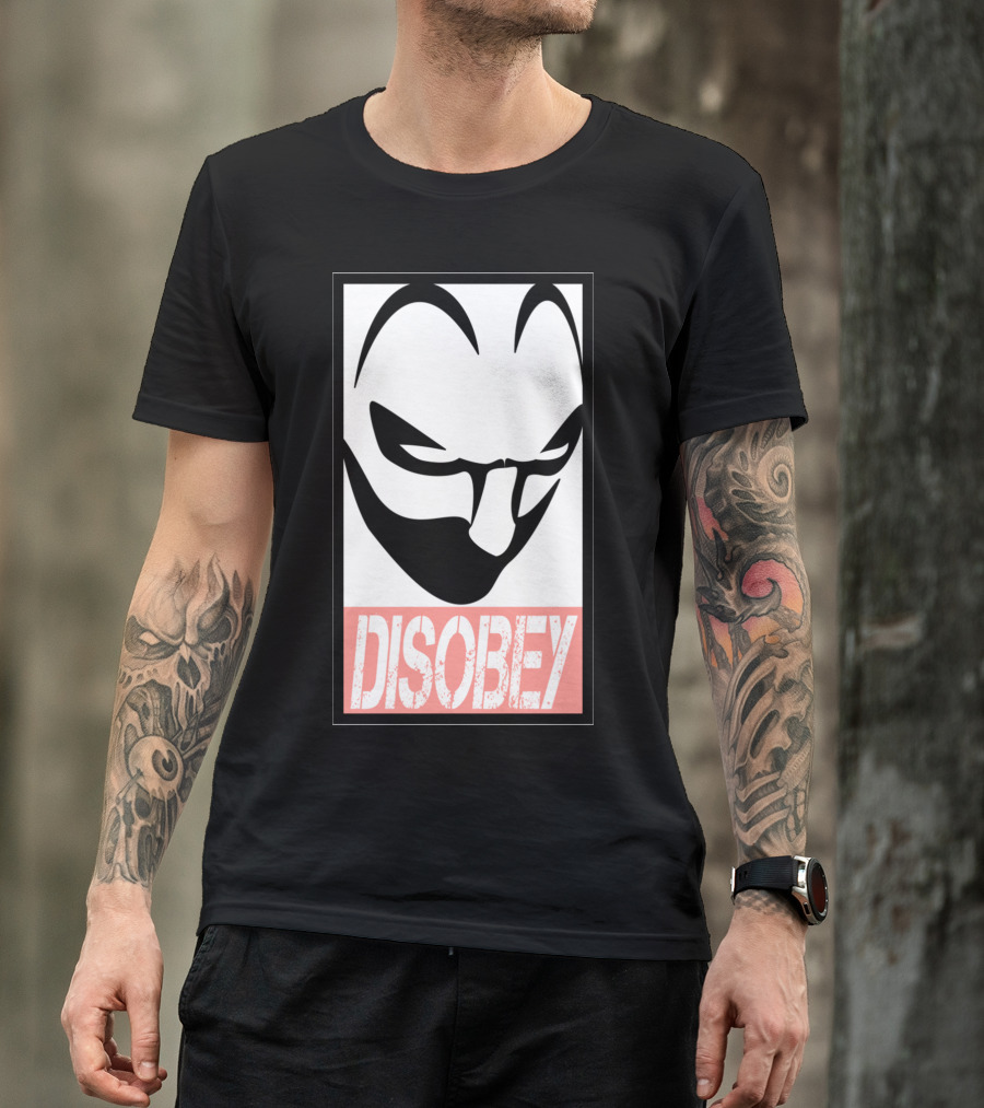 Disobey Anonymous Guy Fawkes Mask T-Shirt