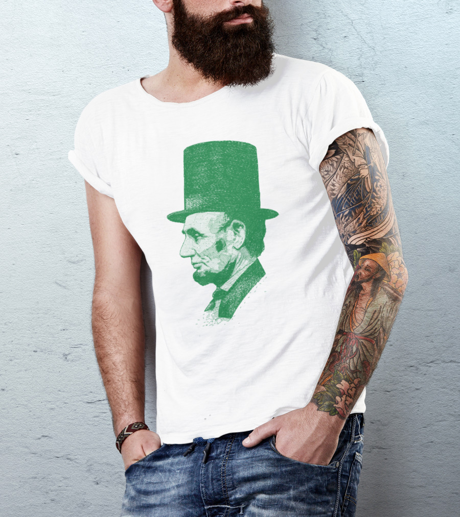 Abraham Lincoln Green T-Shirt