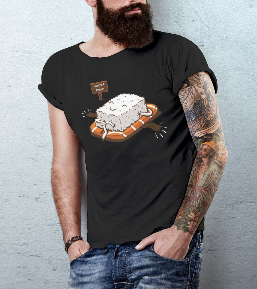 NUDIST FOOD SUSHI SPA RECTANGLE PILLOW RELAX T-Shirt
