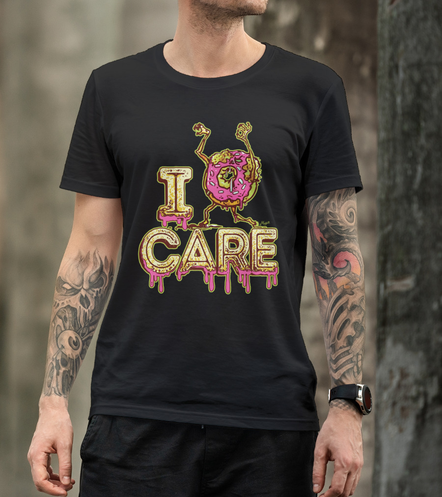 I Donut Care Zombie Doughnut Monster I Care T-Shirt