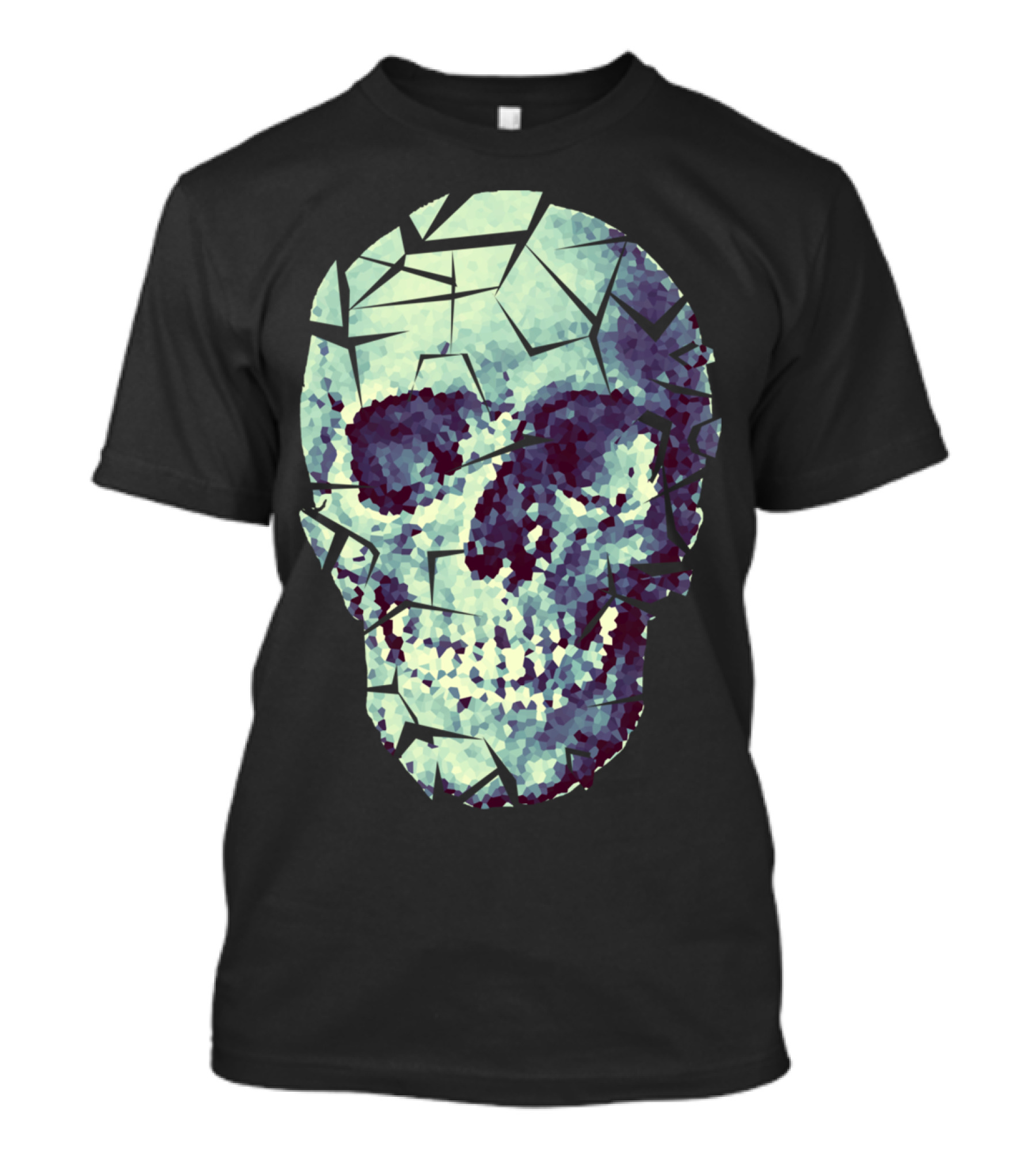 Fragments Of The King Skull Mosaic T-Shirt