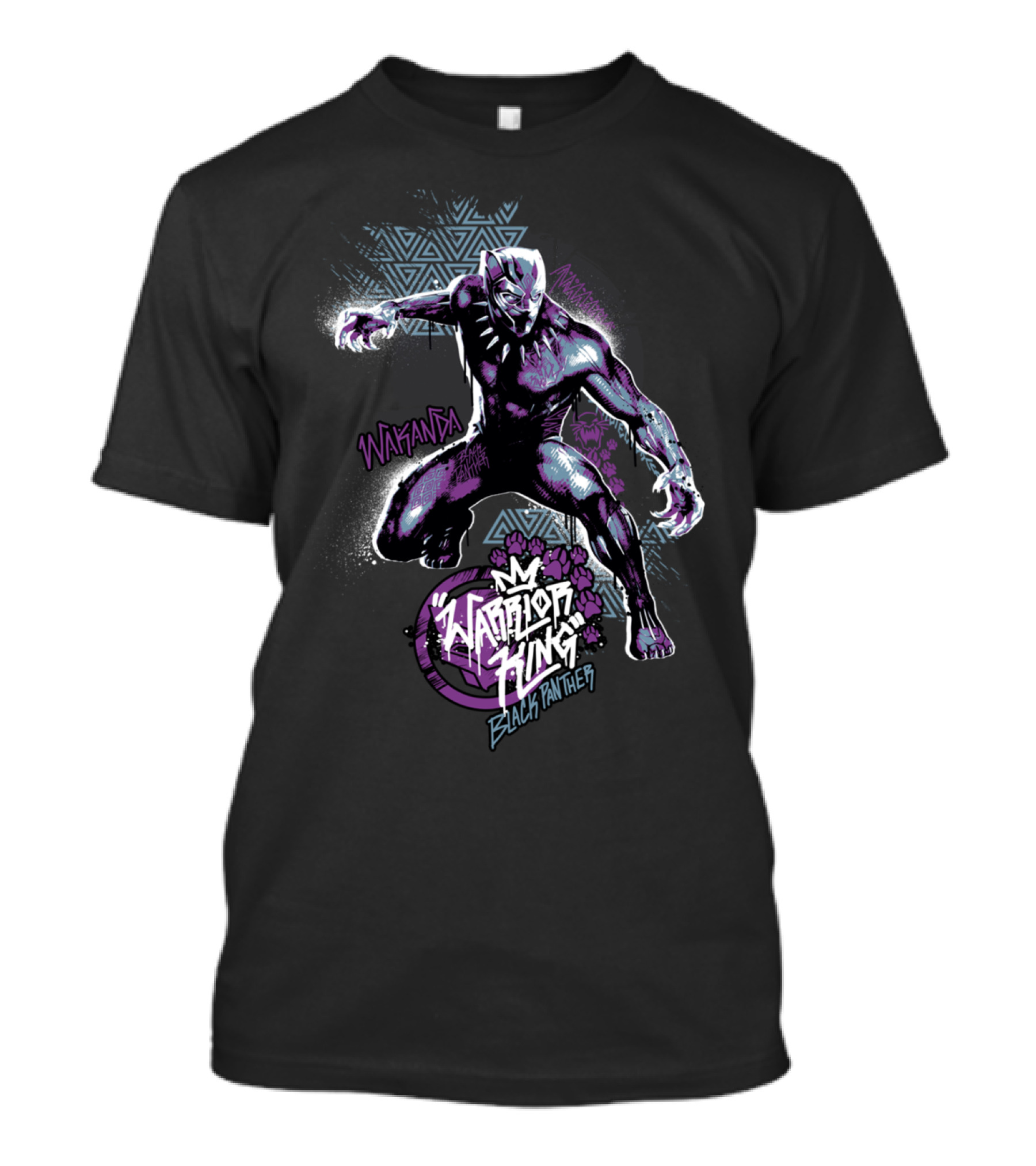 Wakanda Warrior King Black Panther T-Shirt
