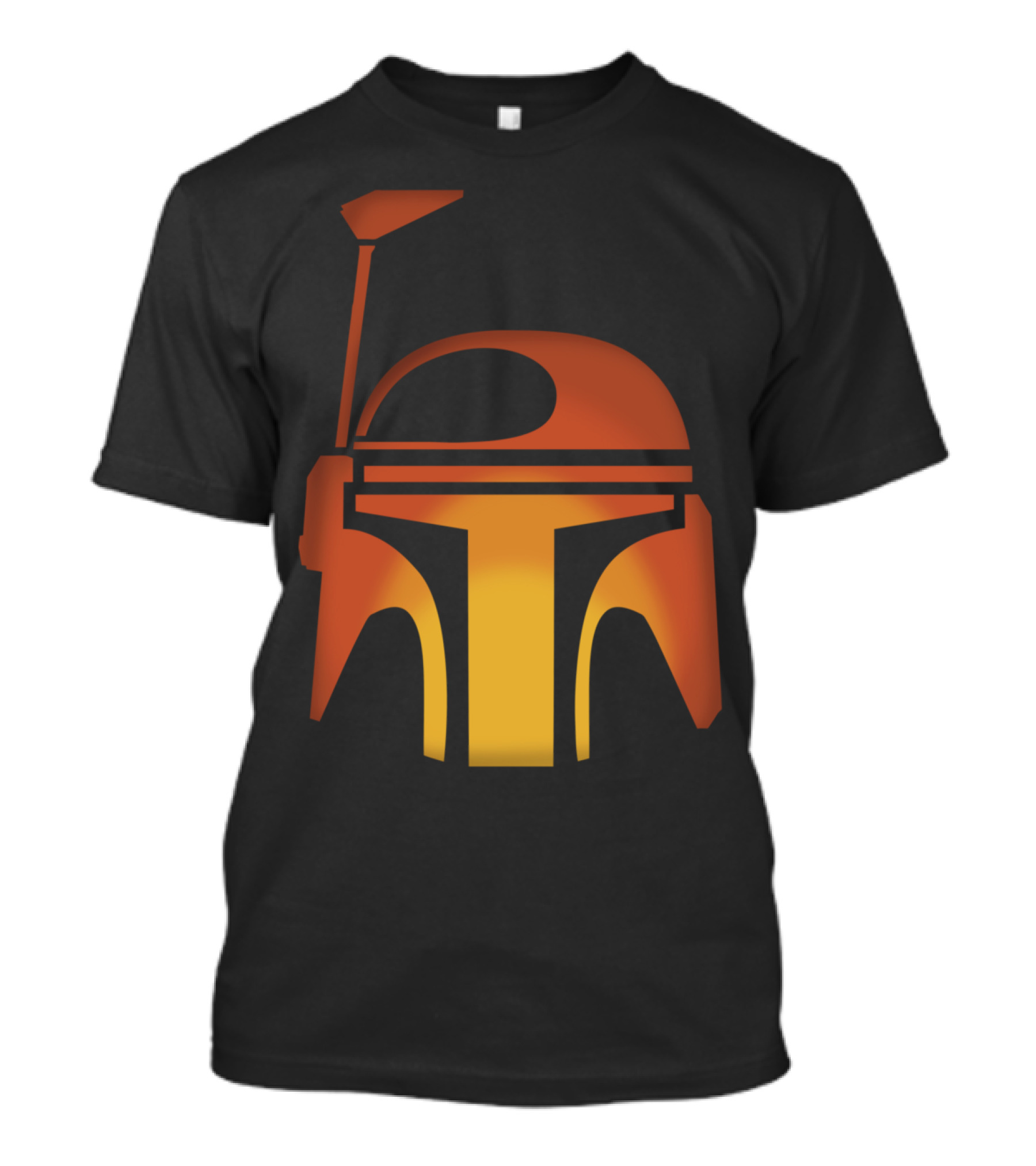 Boba Fett Helmet Pumpkin Carving T-Shirt