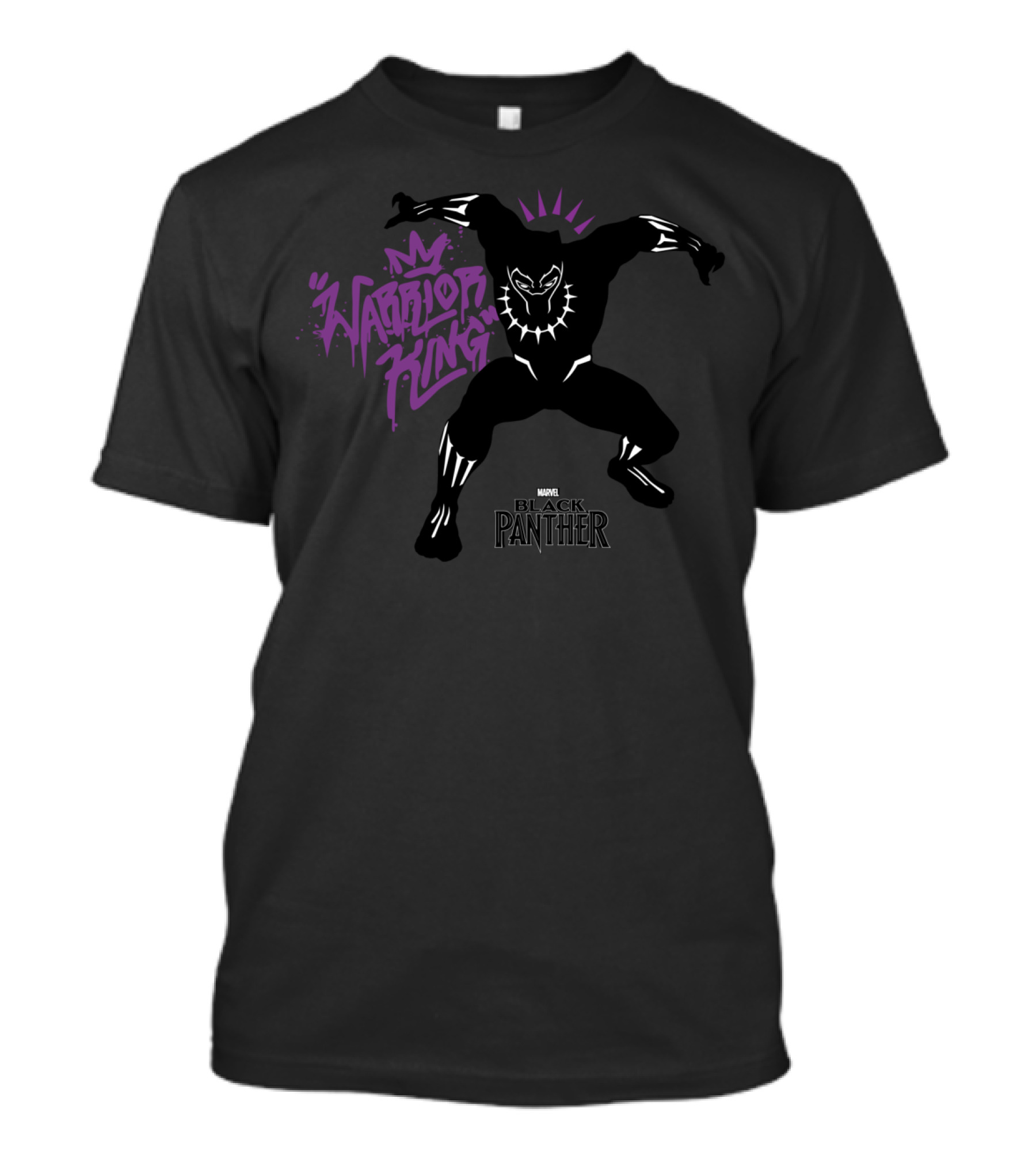 Warrior King Marvel Black Panther T-Shirt