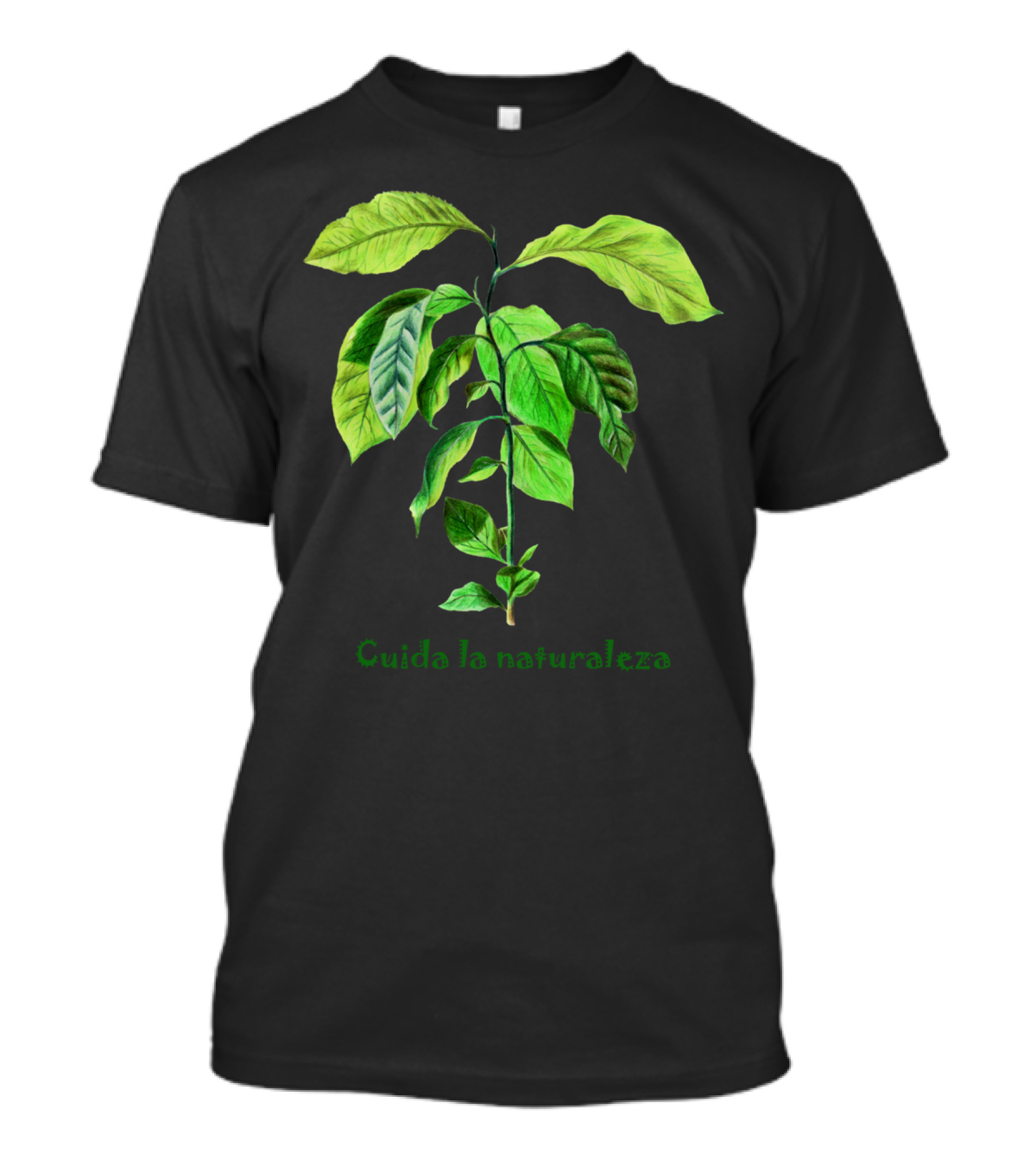 Cuida La Naturaleza Plant Greenery T-Shirt