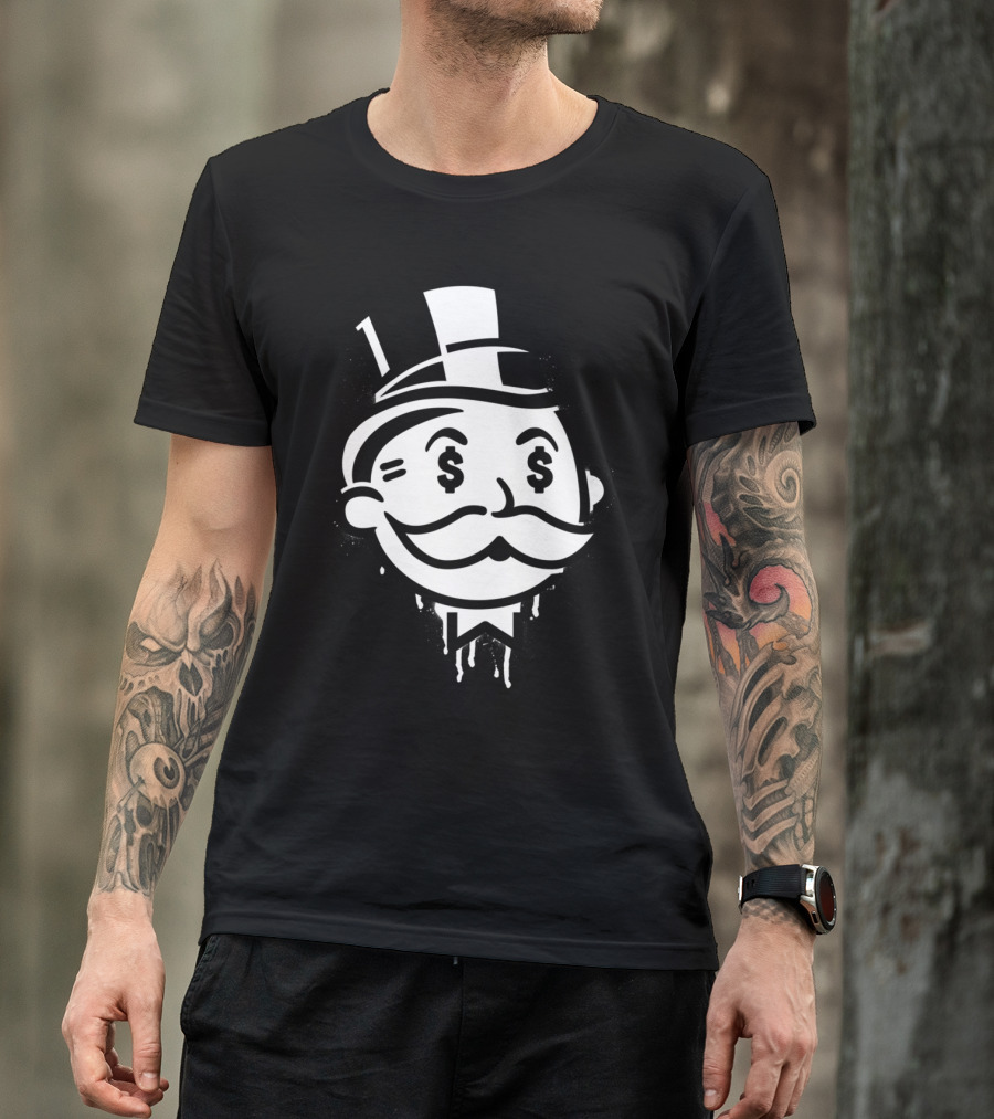 Another Day Another Dollar Monopoly Moneyface T-Shirt