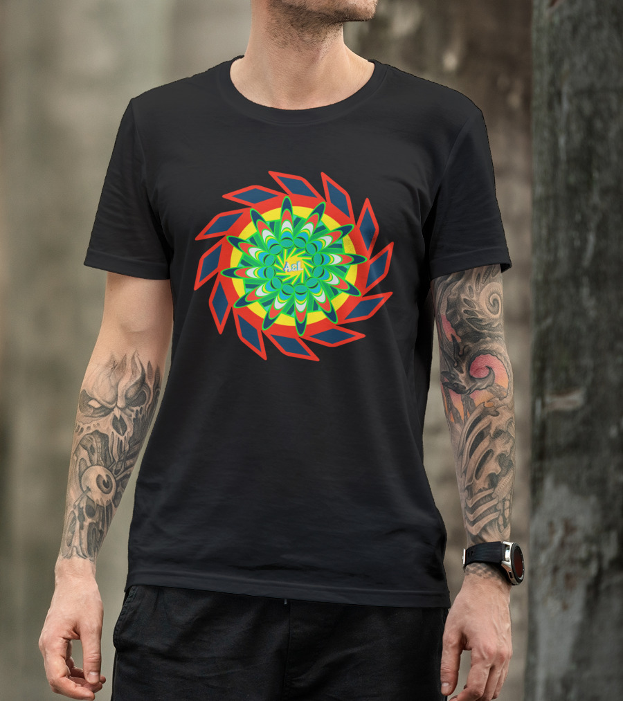 AaL Mandala Cierra Abstract Kaleidoscope T-Shirt