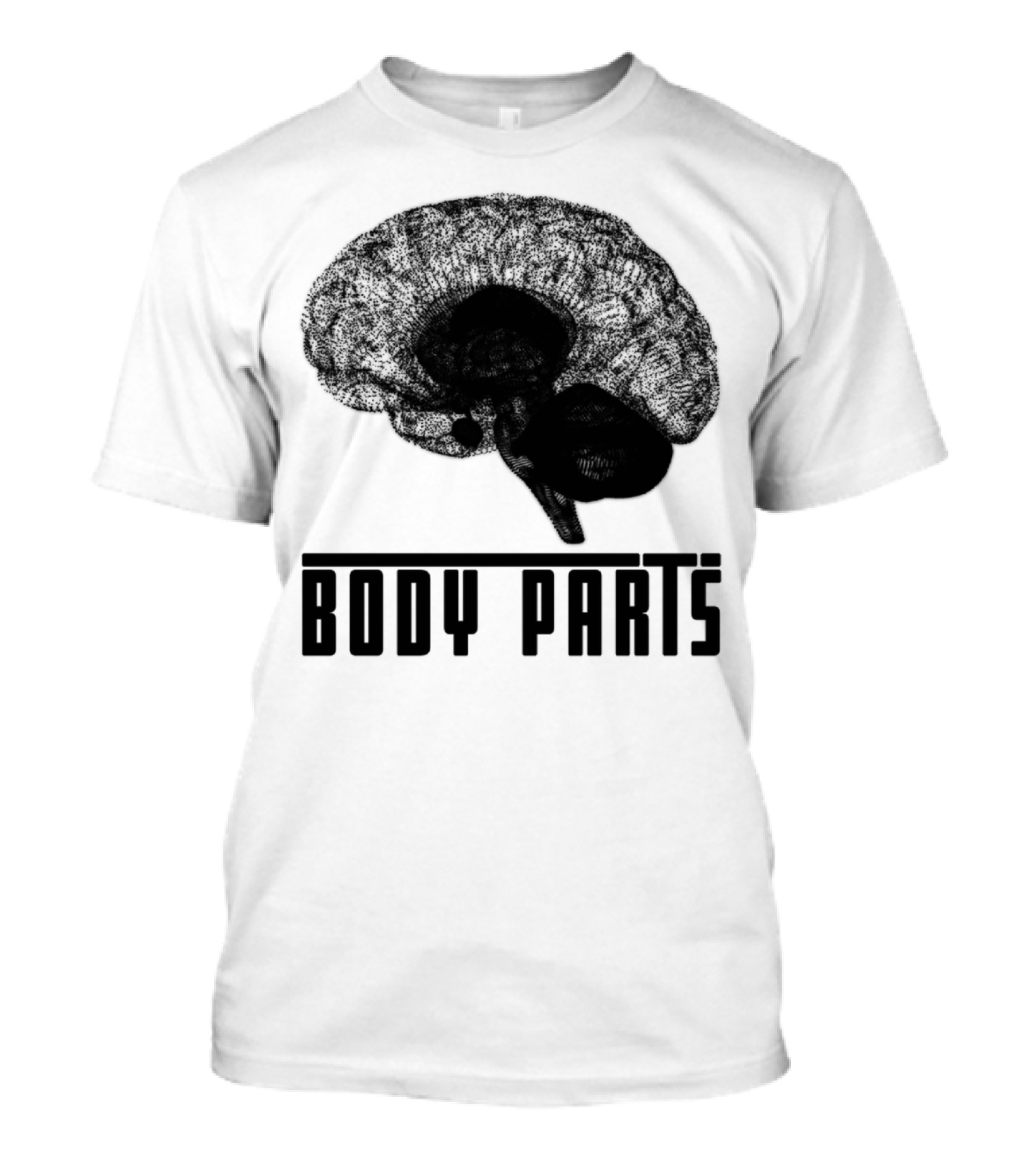 Body Parts Brain T-Shirt