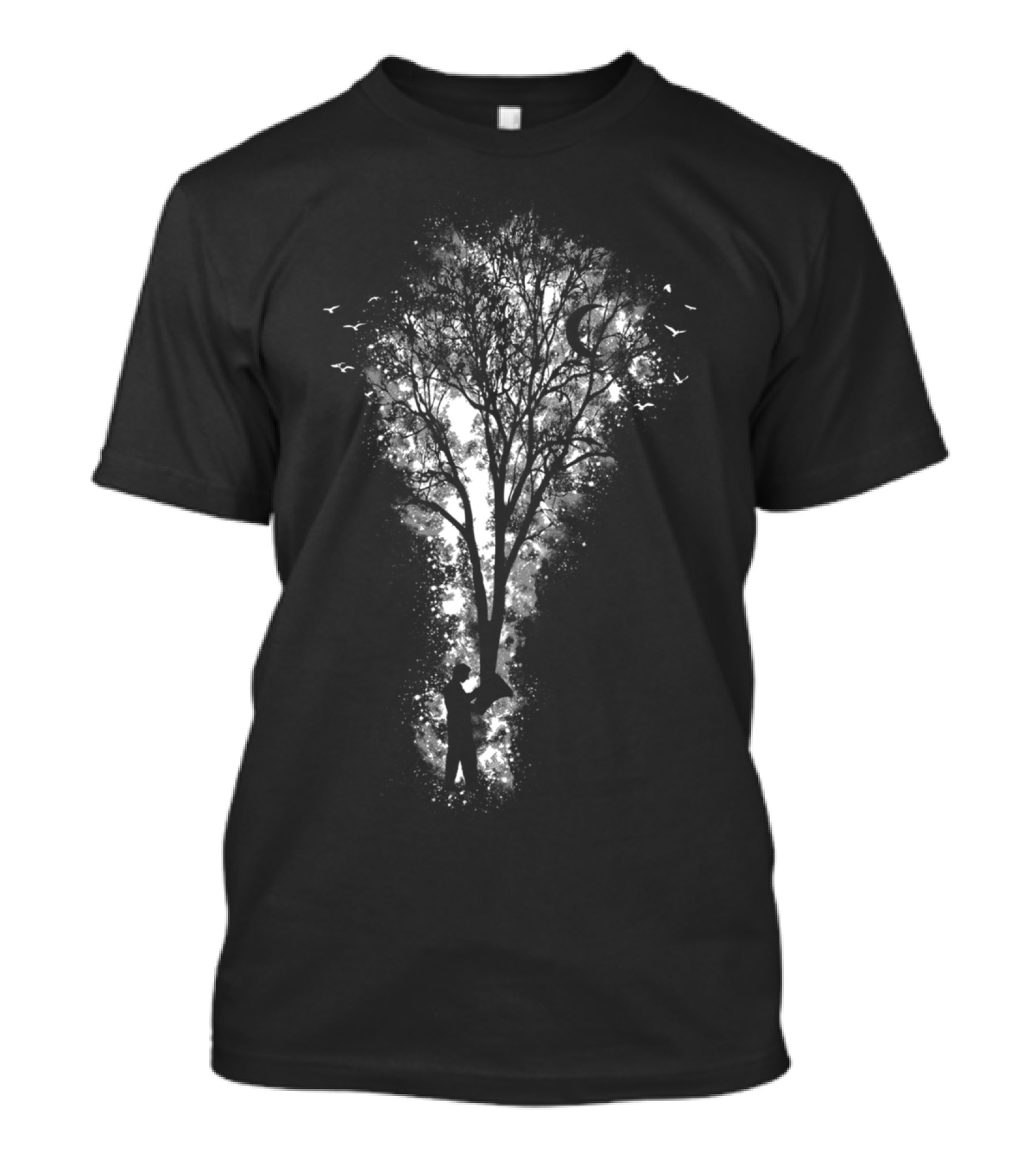Resources Tree Of Knowledge And Imagination Reaching For The Sky T-Shirt
