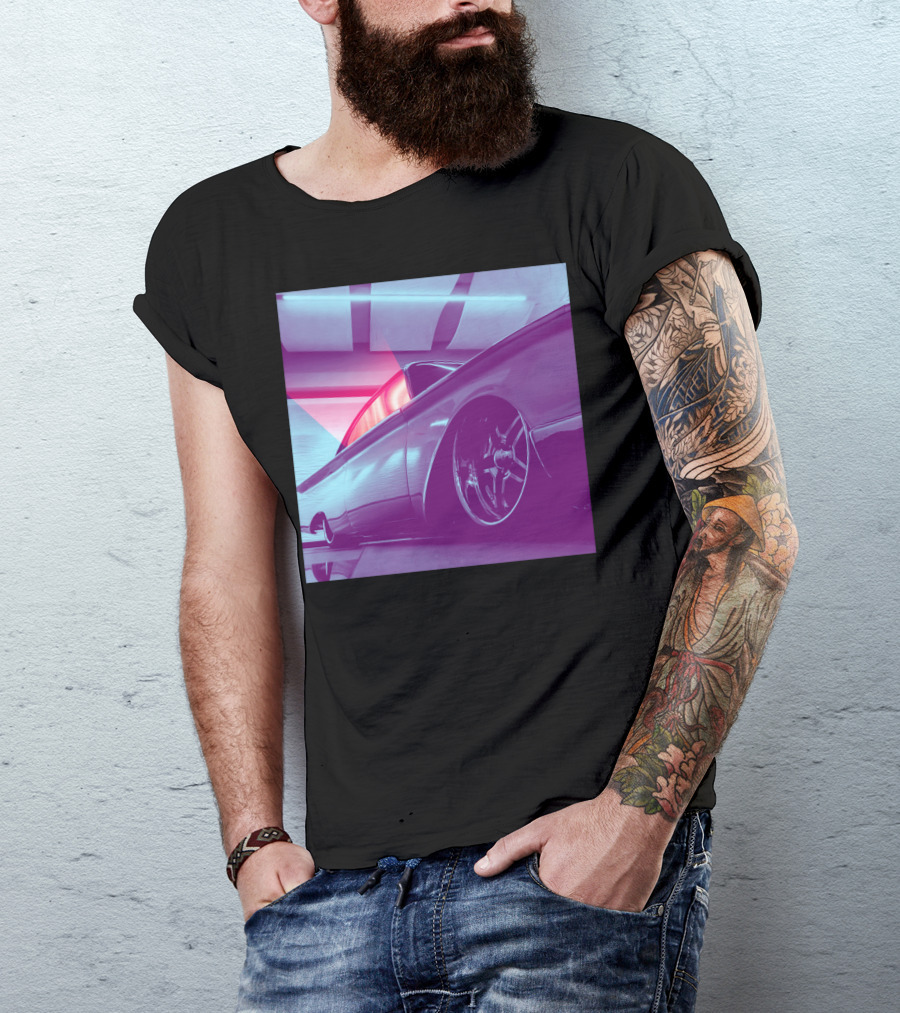 Another Knight Retro Futuristic Car Aesthetic T-Shirt