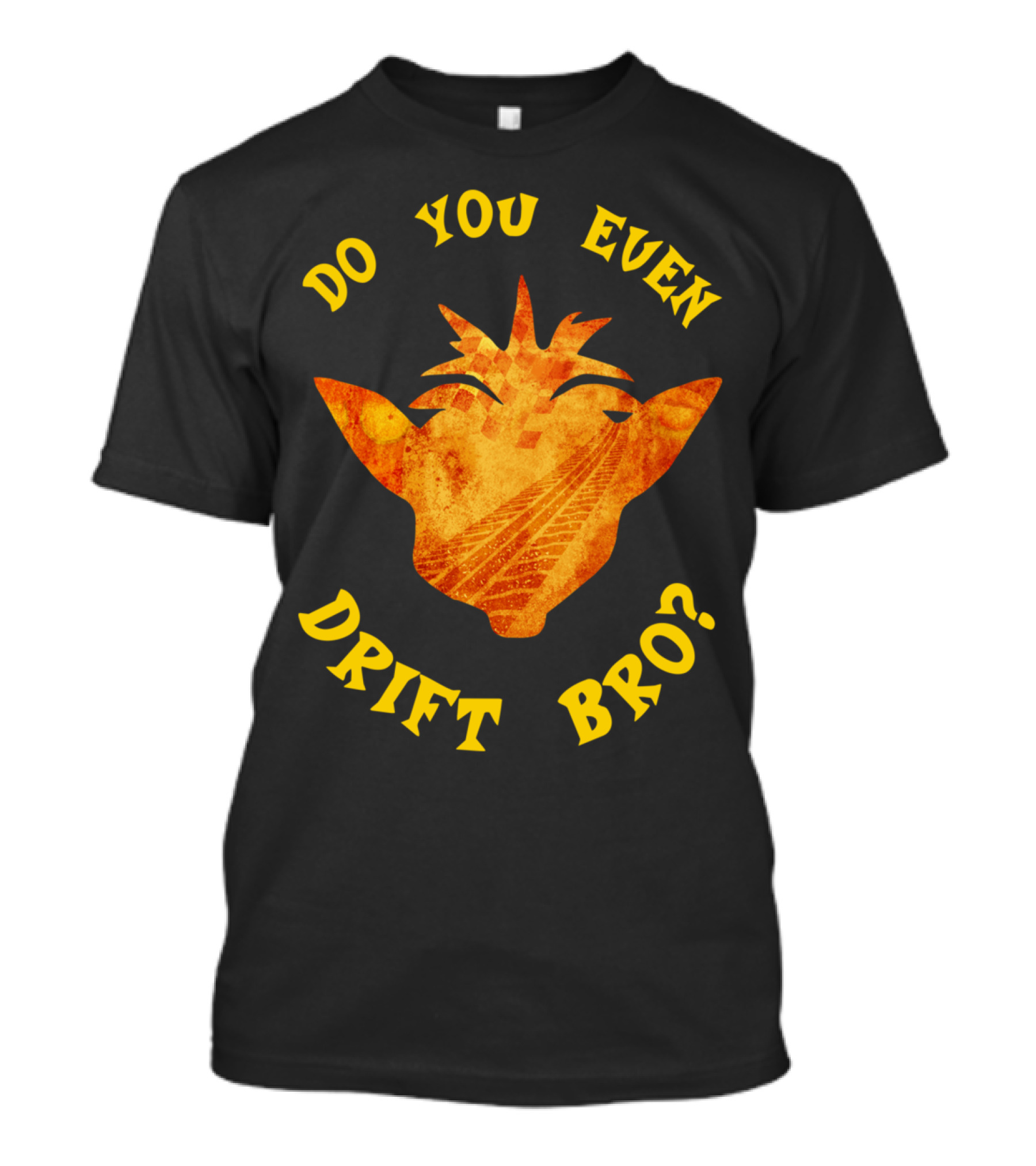 Do You Even Drift Bro Yoda Car Tracks T-Shirt