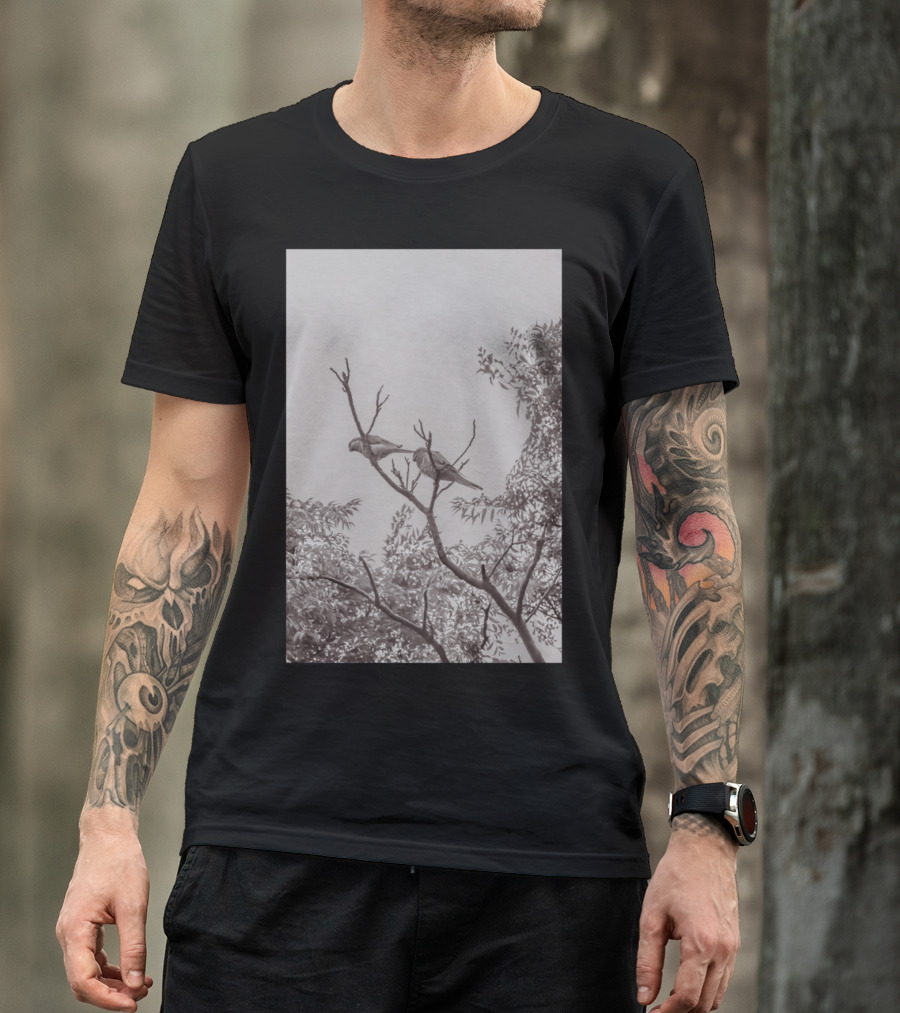 Couple Of Birds At The Top Of A Tree T-Shirt
