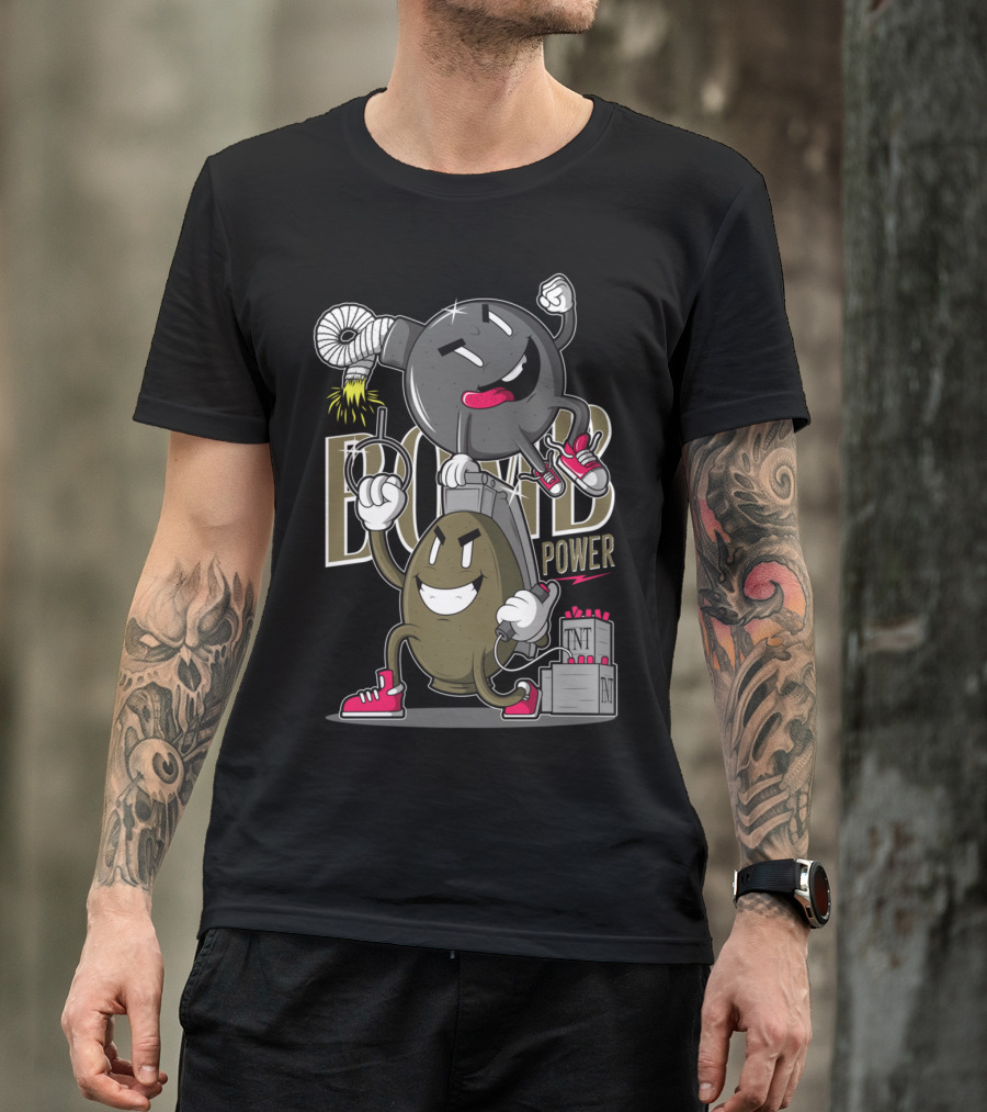 Bomb Power TNT Pe Explosion Adventures T-Shirt