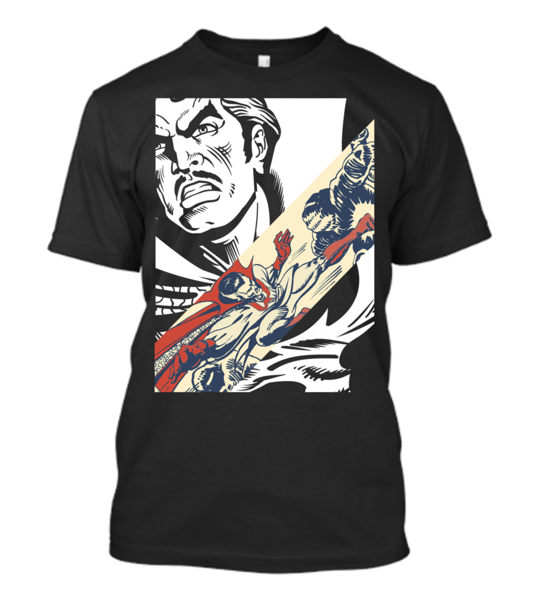 Doctor Strange Action Vintage Comic T-Shirt