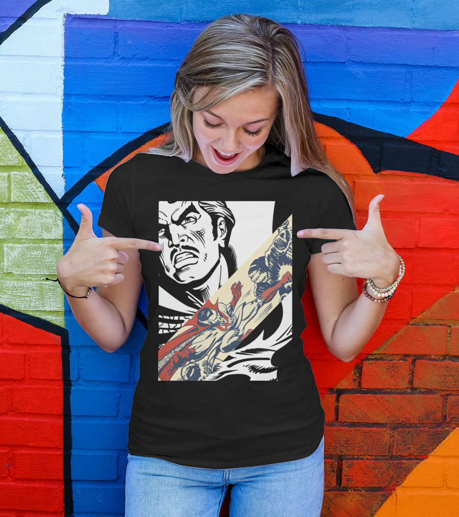Doctor Strange Action Vintage Comic T-Shirt