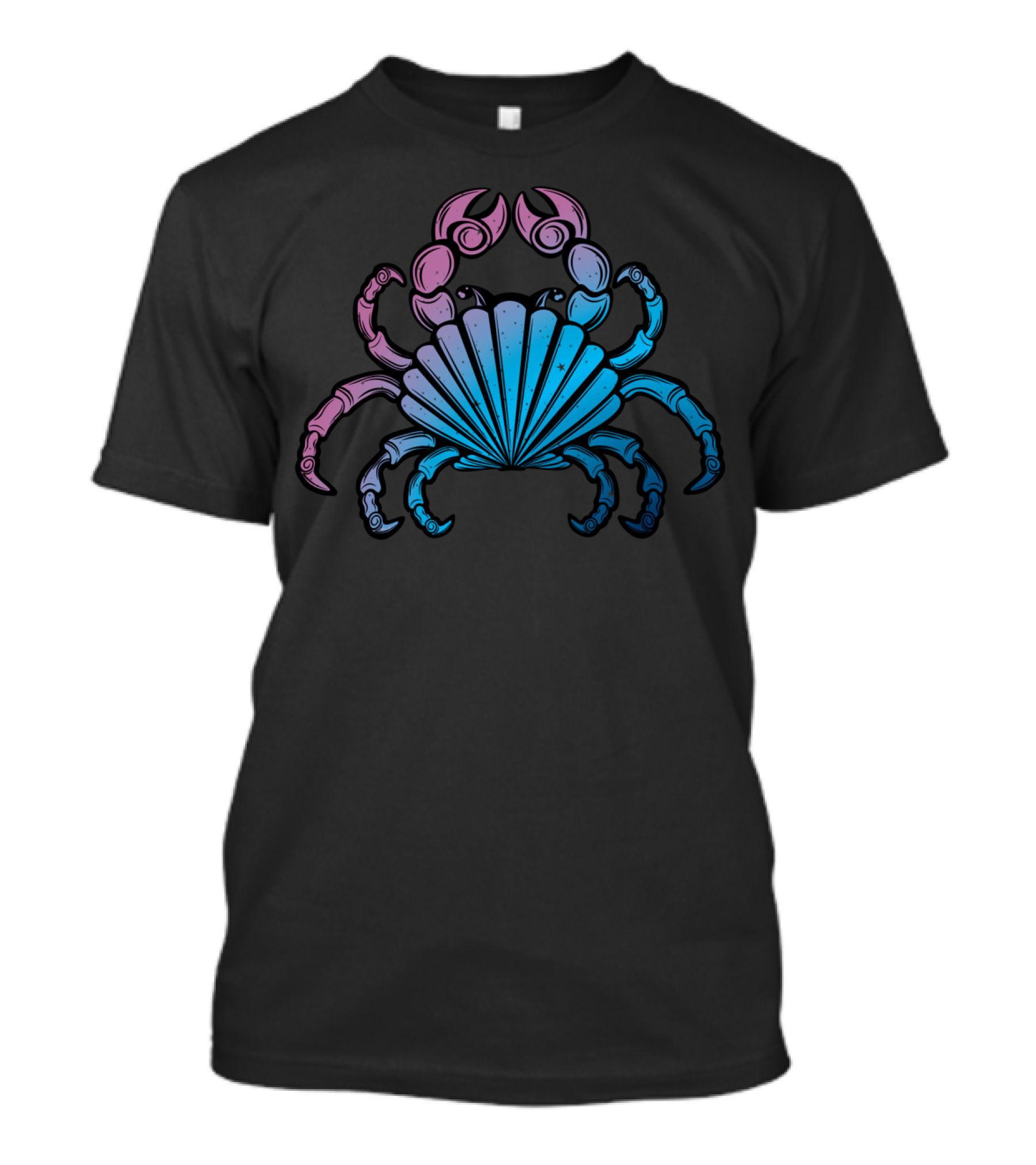 Cancer Zodiac Sign Cosmic Crab T-Shirt
