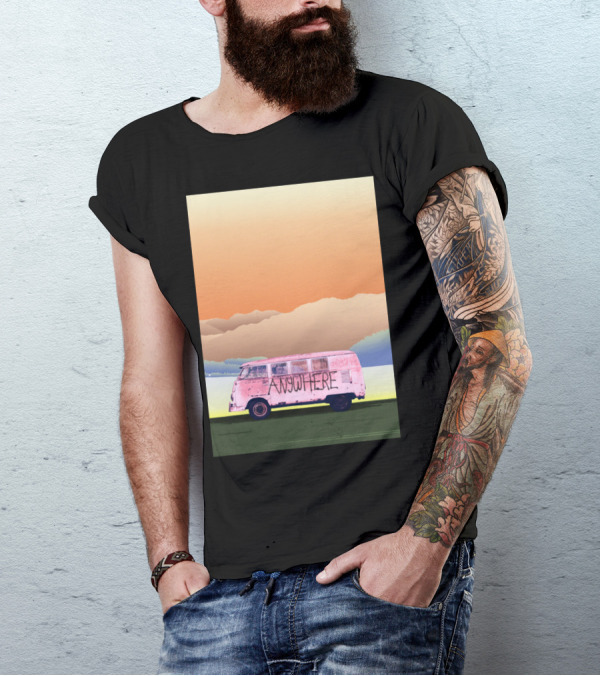 Anywhere Motocr Van Adventure T-Shirt
