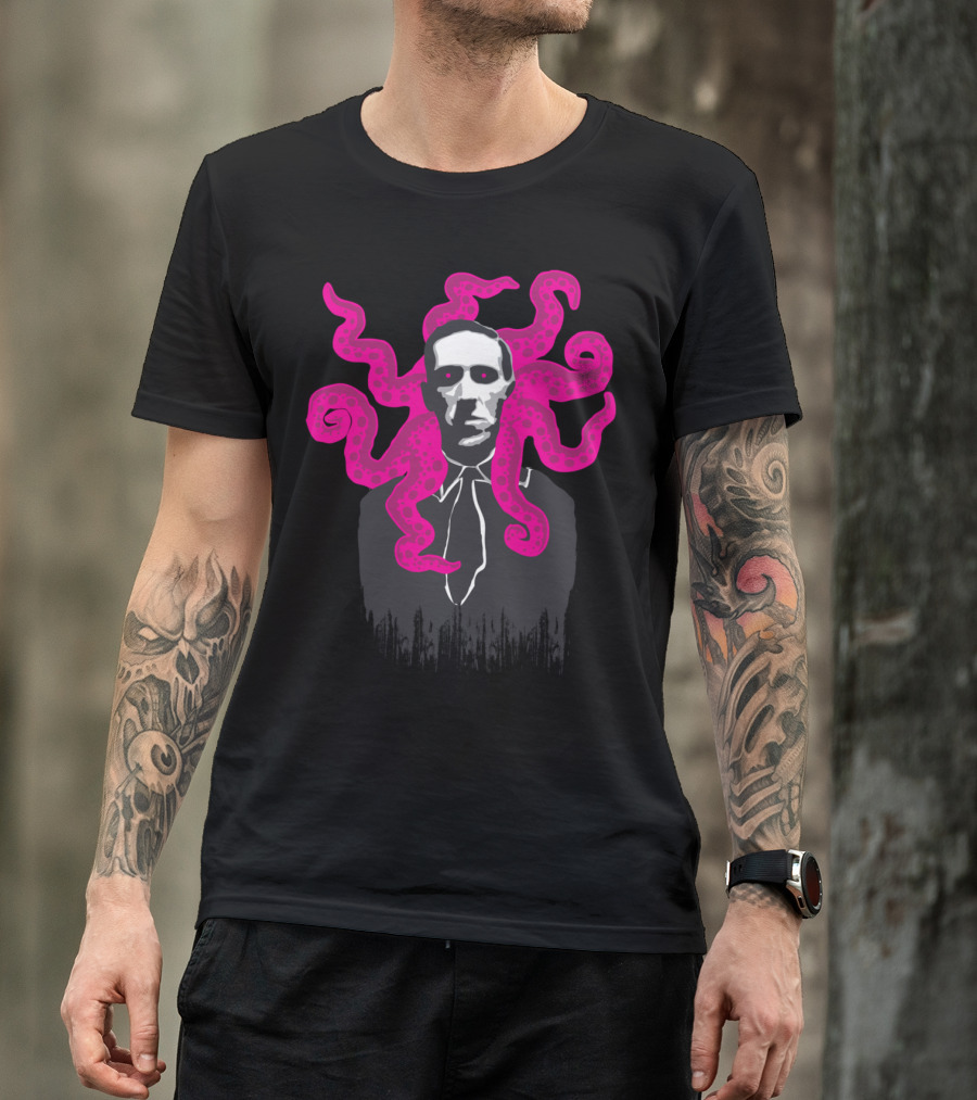 Tales Of Terror Lovecraftian Horror Octopus Tentacles Iconic T-Shirt