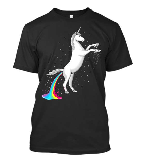 Where Rainbows Come From Unicorn Magic Sparkles T-Shirt