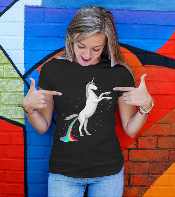 Where Rainbows Come From Unicorn Magic Sparkles T-Shirt